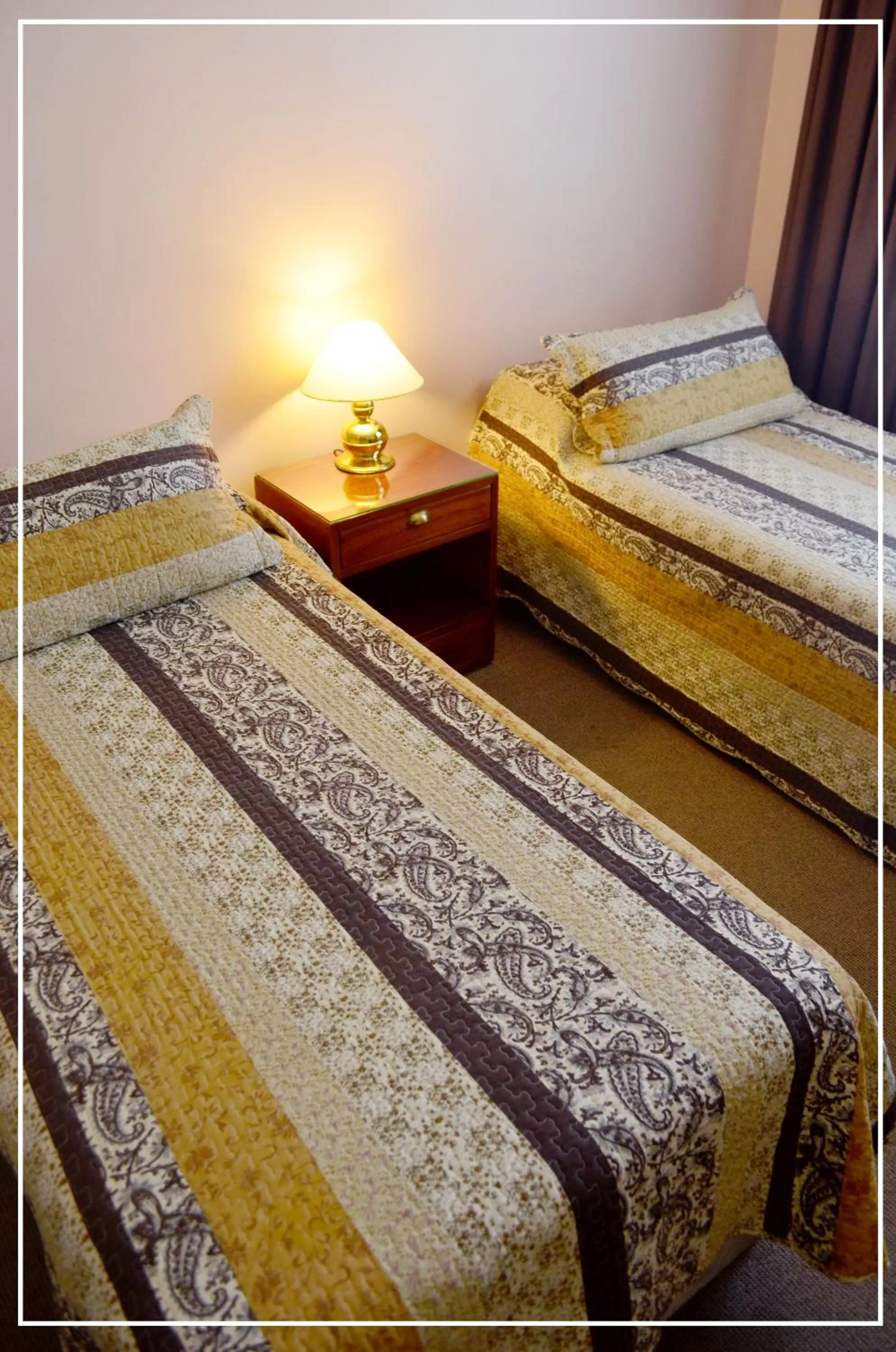 Bed in Hotel Centro Naval