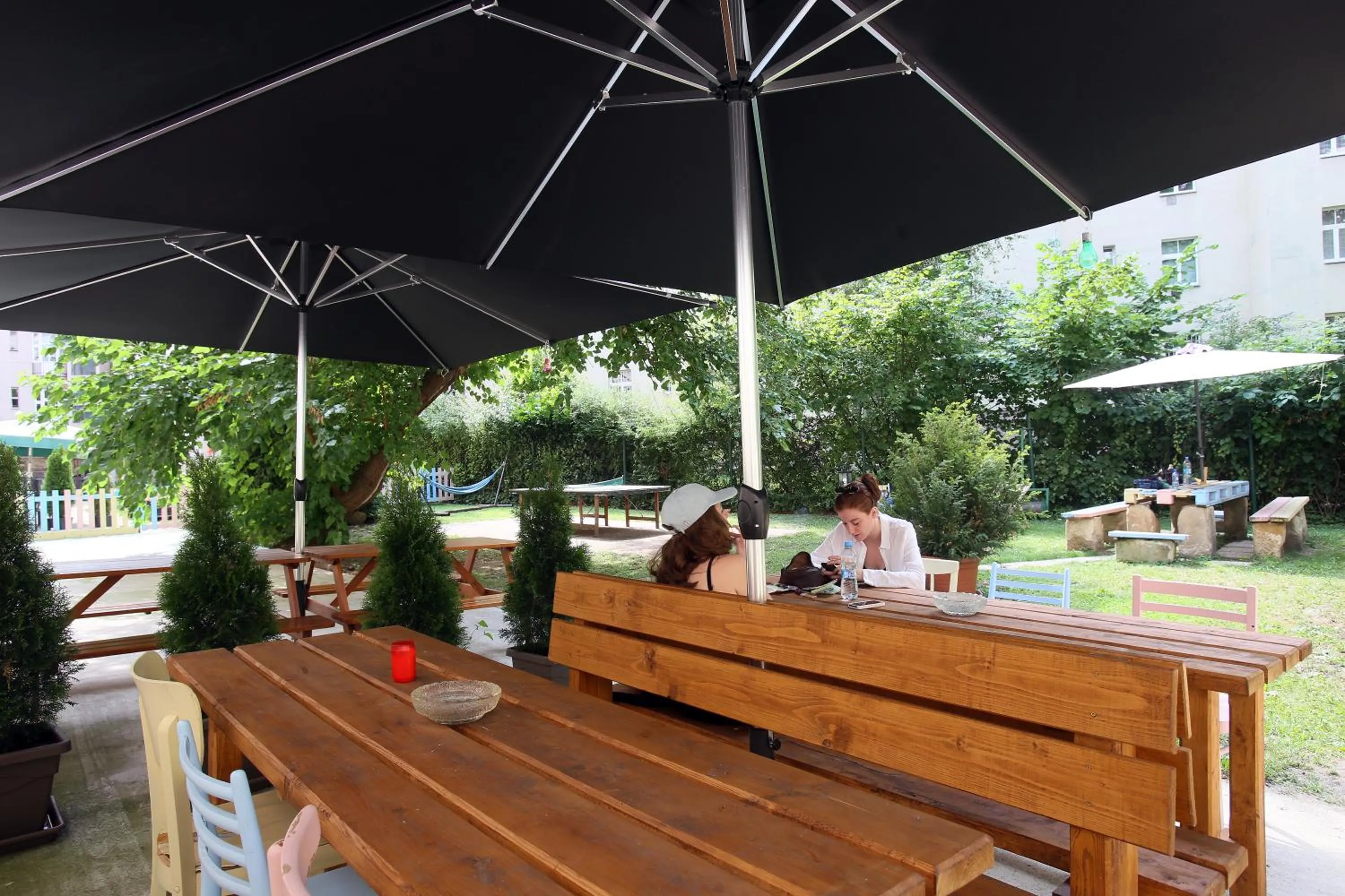 Garden in Hostel Dakura