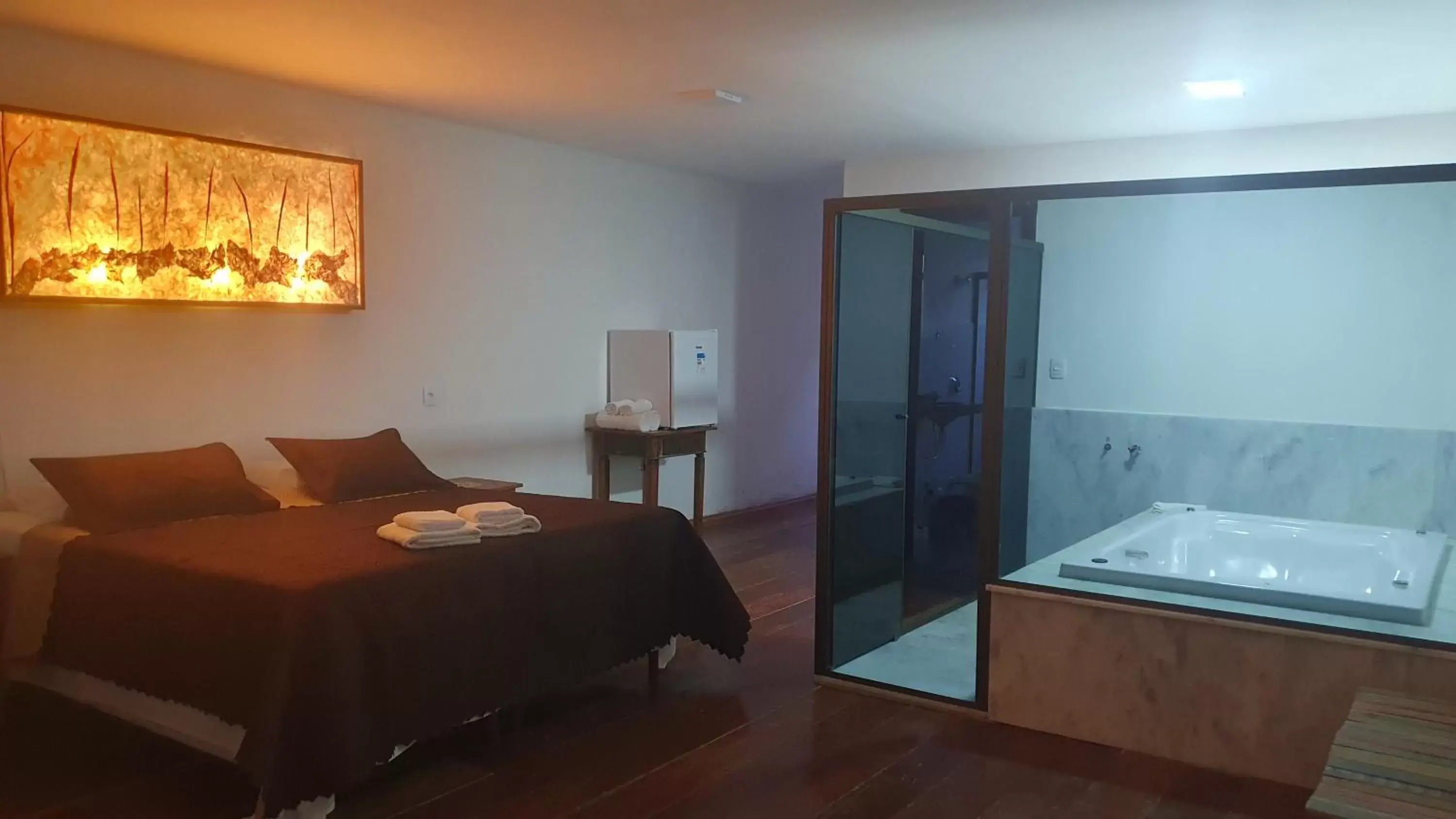 Queen Room with Spa Bath in Mirante Mineiro Pousada Queen Room with Spa Bath in Mirante Mineiro Pousada