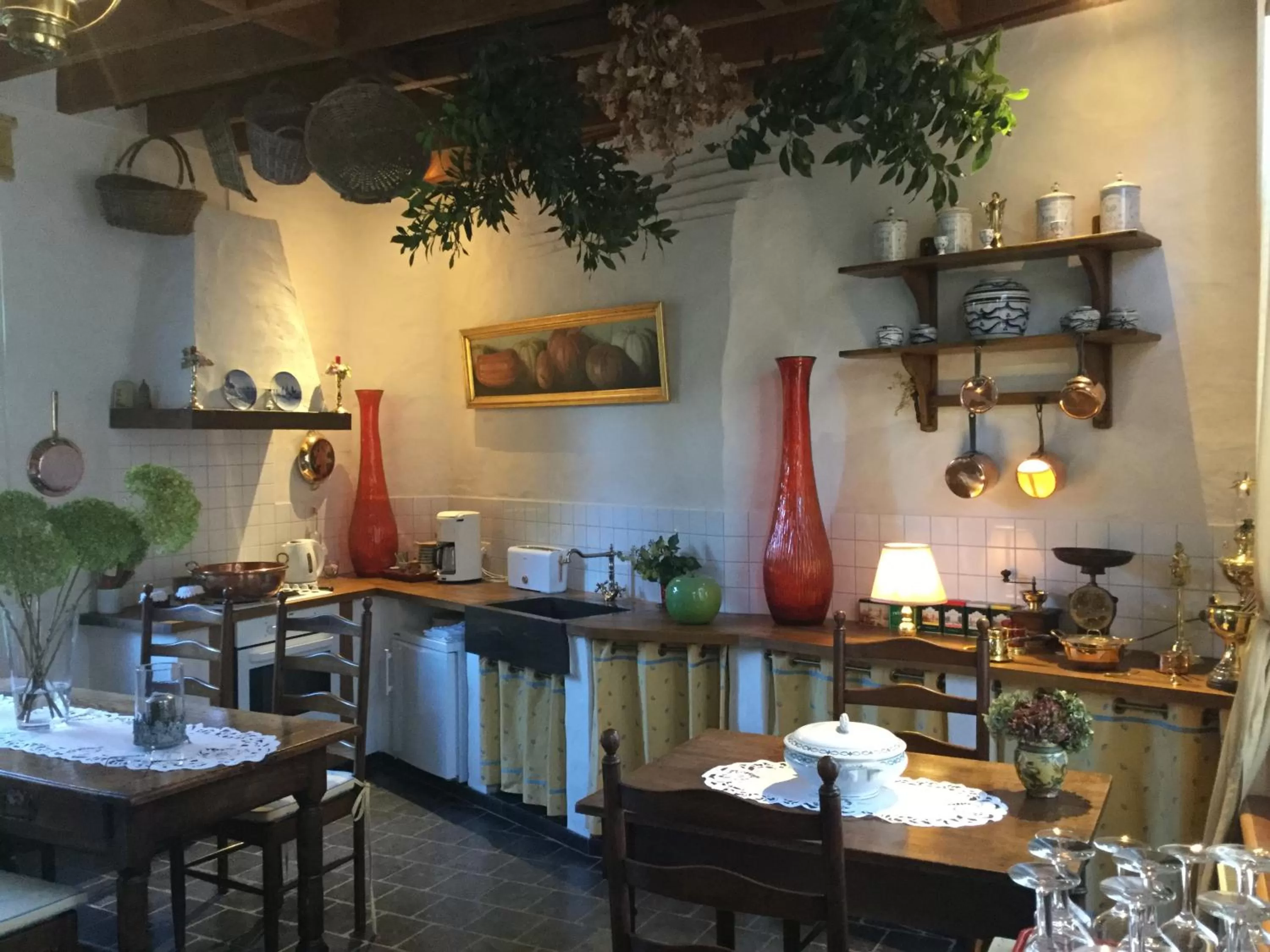 Kitchen/Kitchenette in B&B Auberge De Klasse