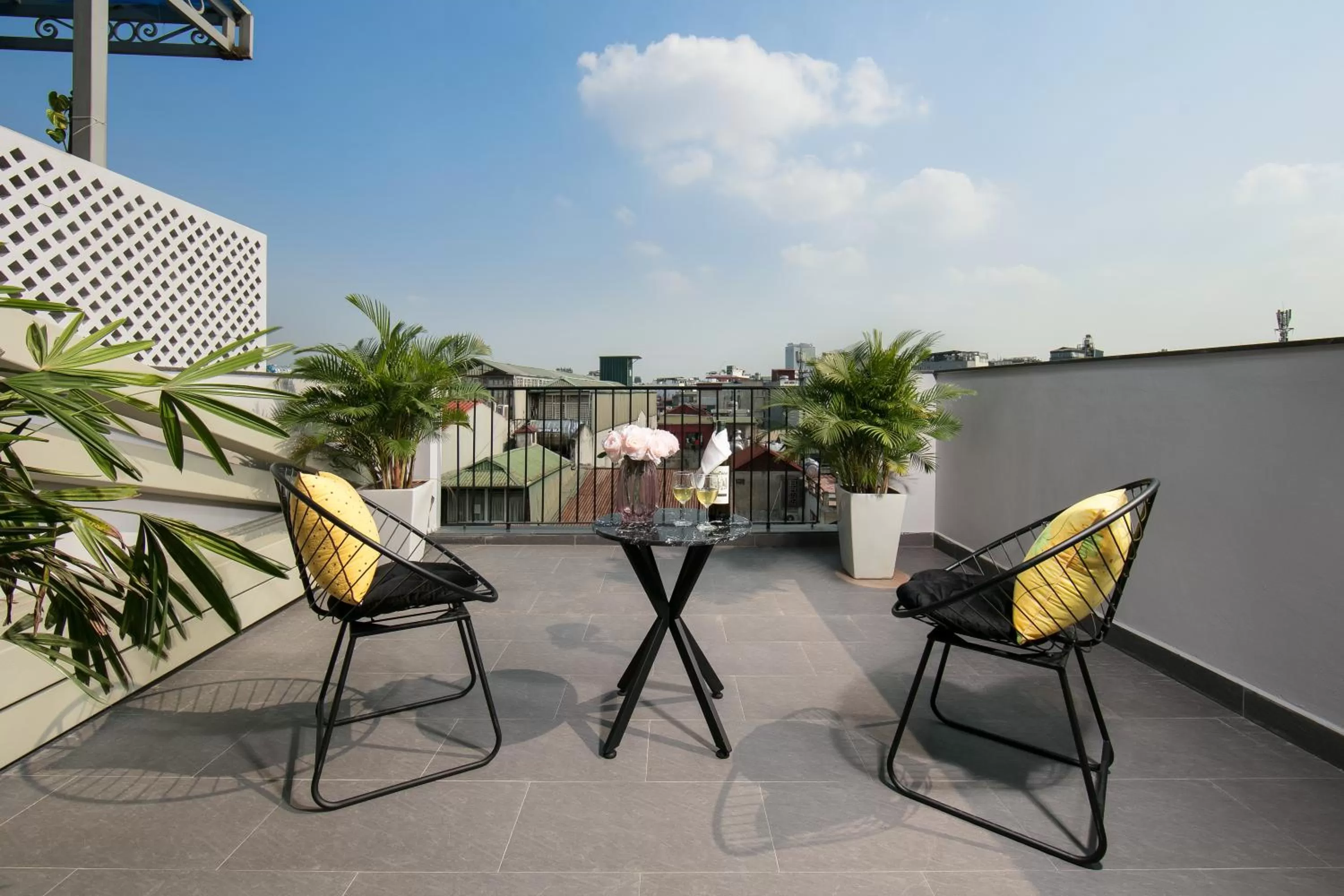 Patio in Hanoi Exclusive Hotel