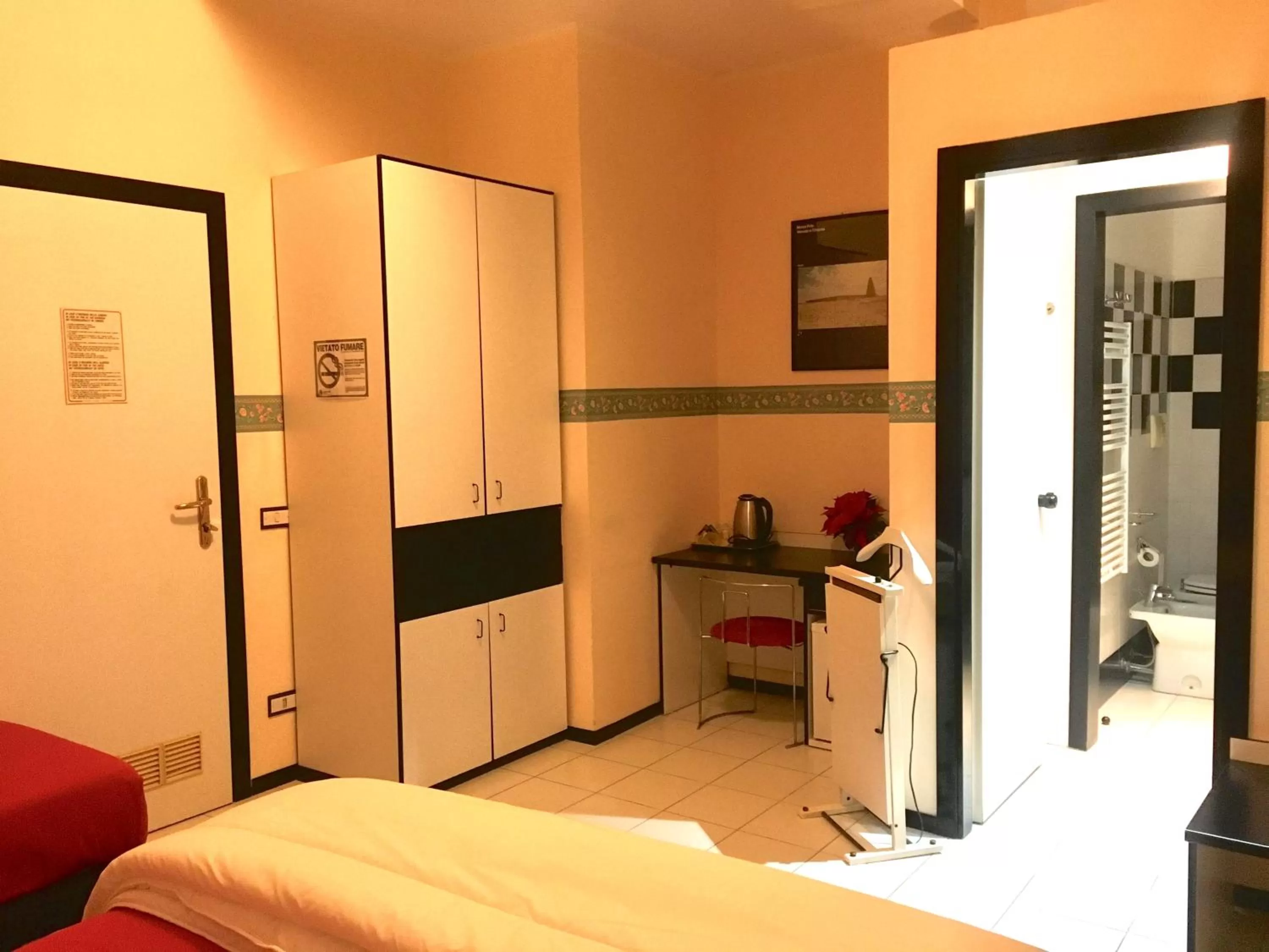 Bed in Hotel Letizia