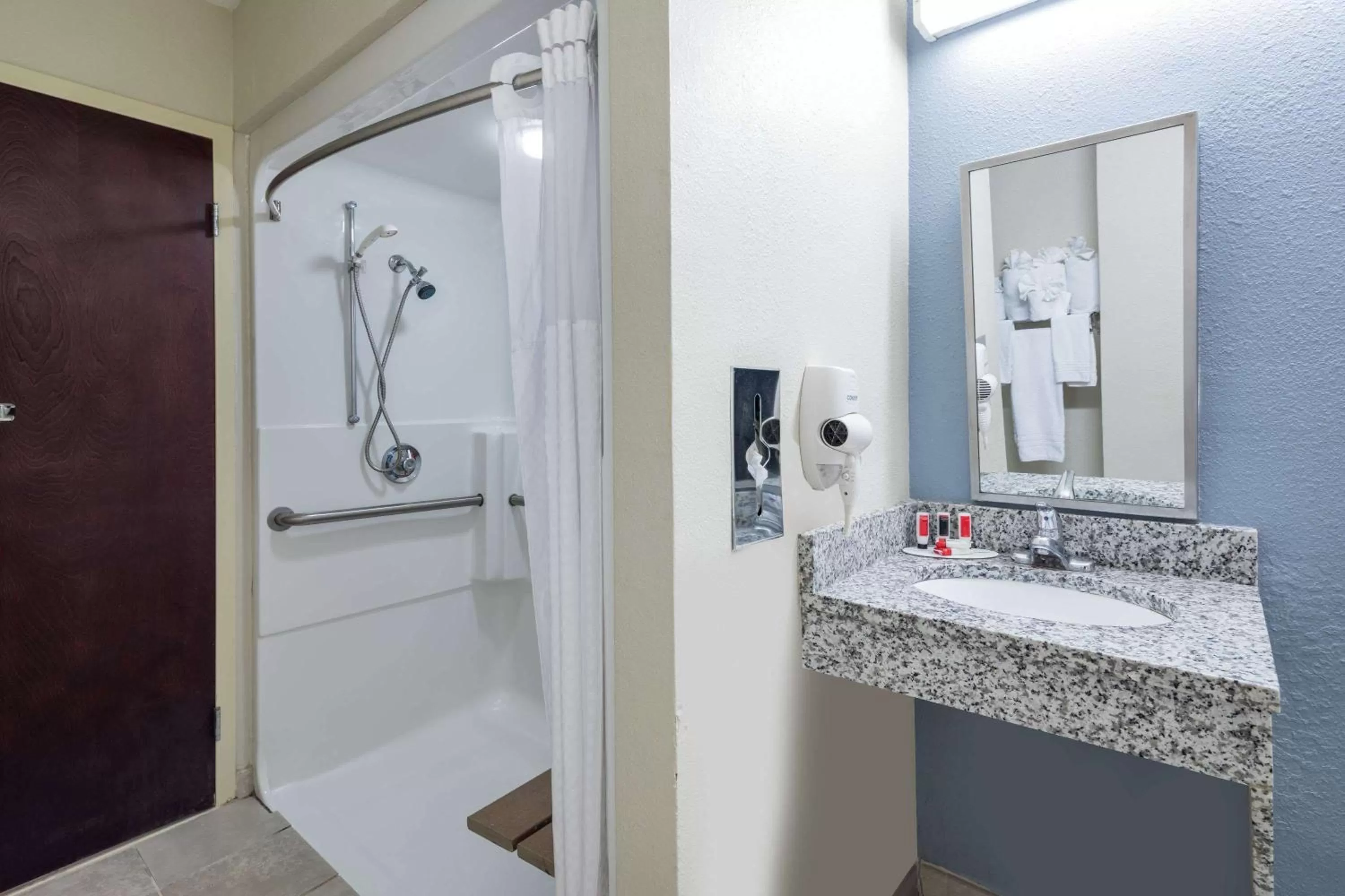 Shower in Microtel Inn & Suites - Greenville