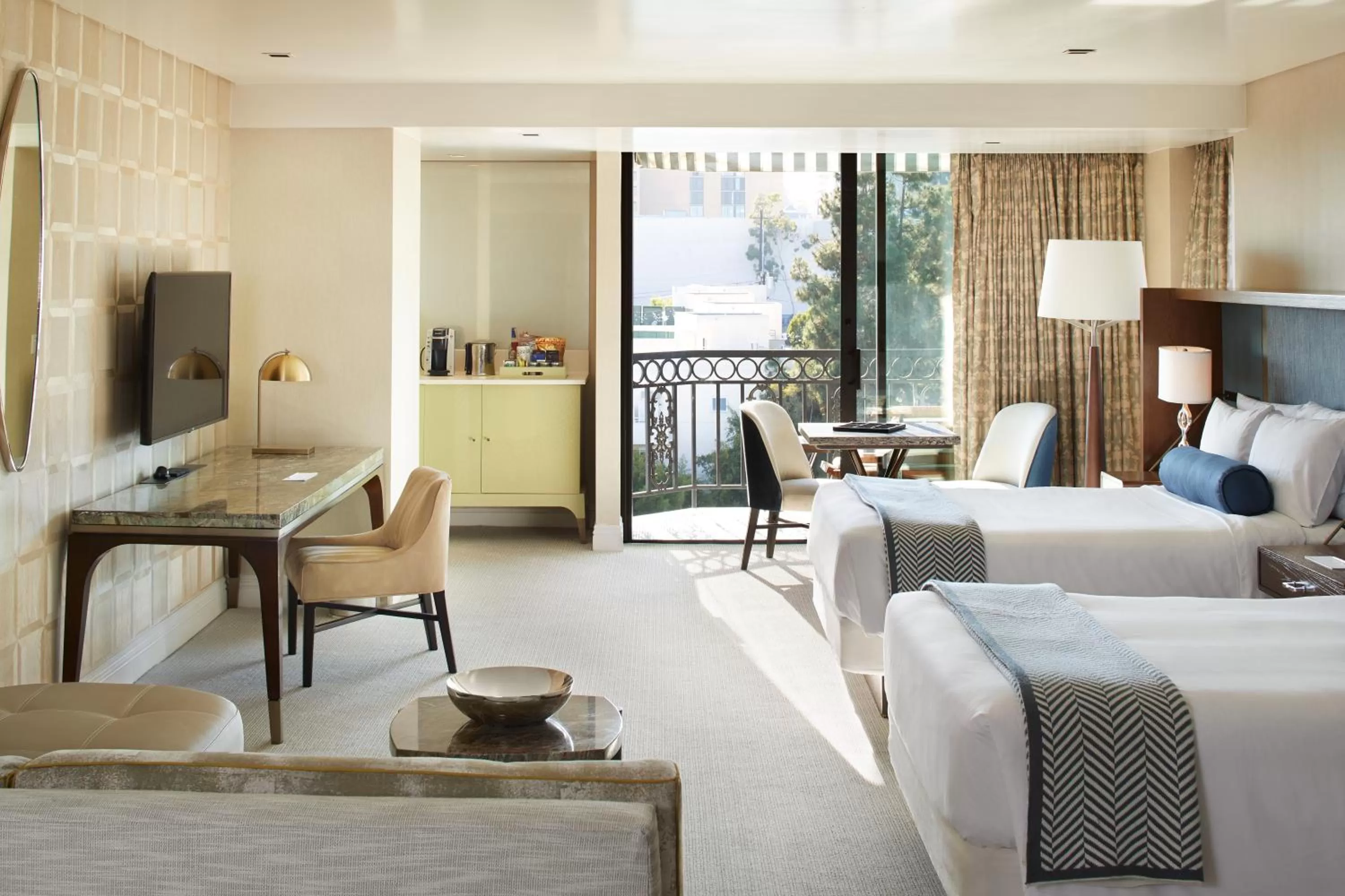 Bedroom, Bed in The London West Hollywood at Beverly Hills