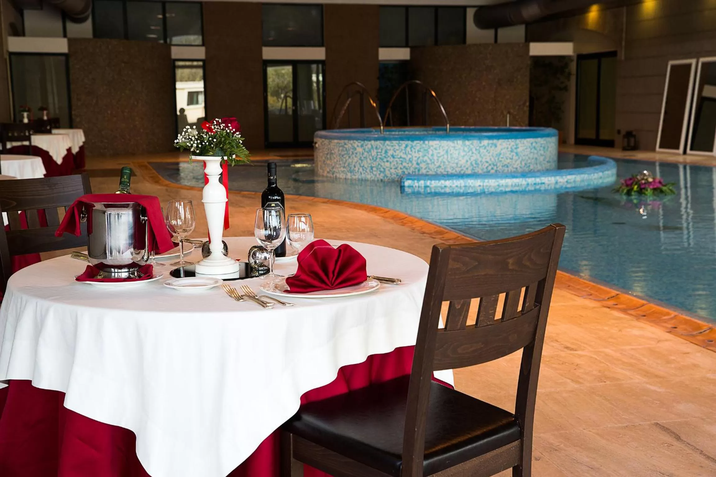 Swimming pool in Grand Hotel Paestum