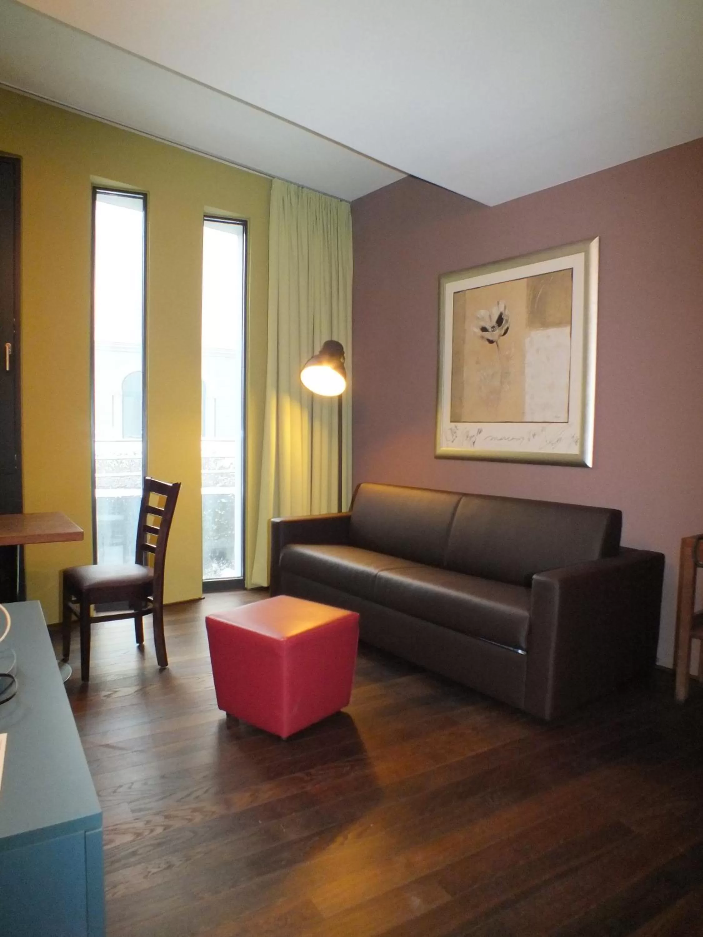 Seating area in Businesshotel Valerian