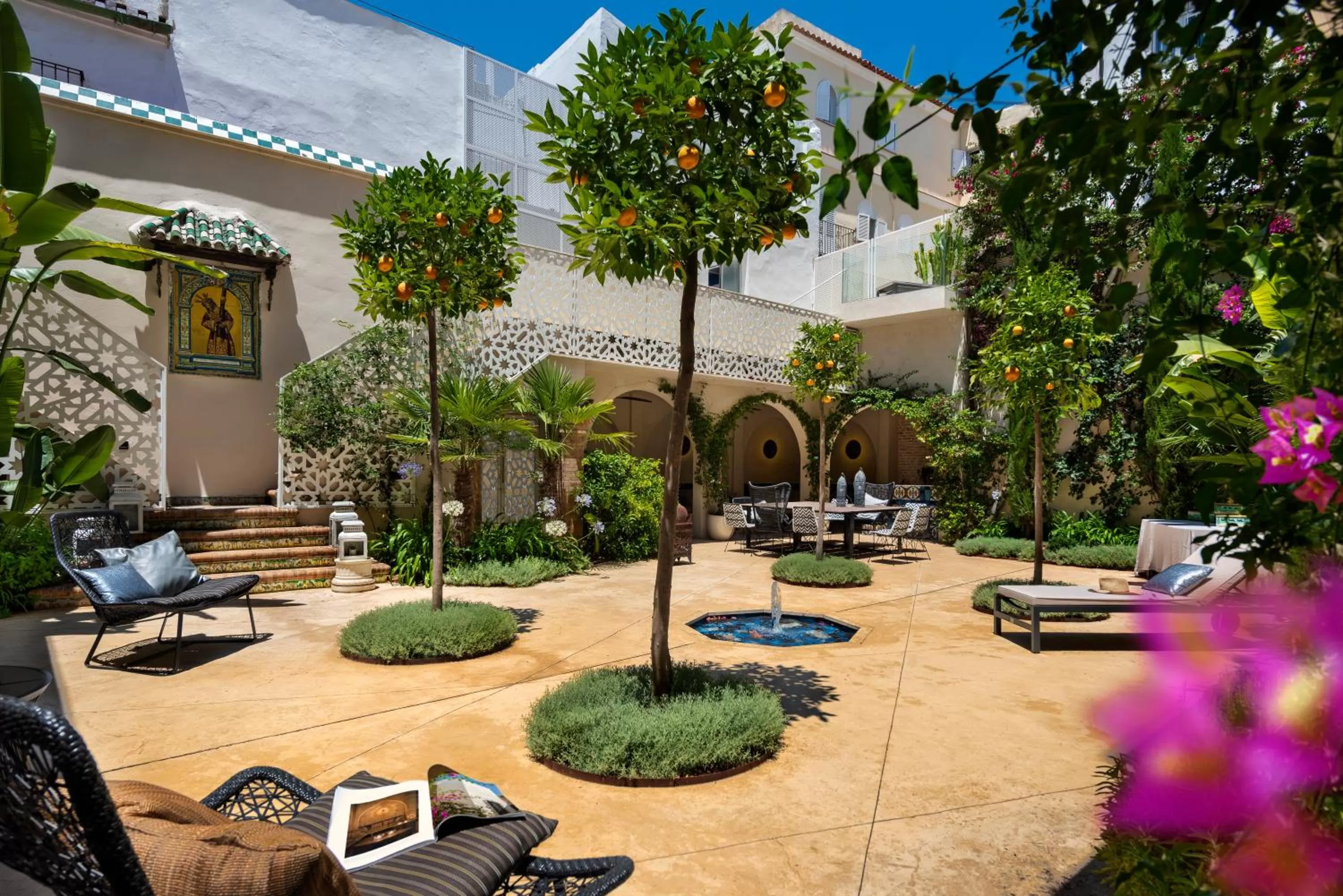 Garden in Pájaro Rebelde