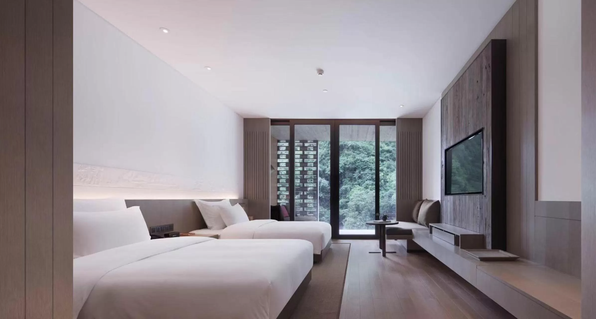 Photo of the whole room, Bed in Yangshuo Sugar House