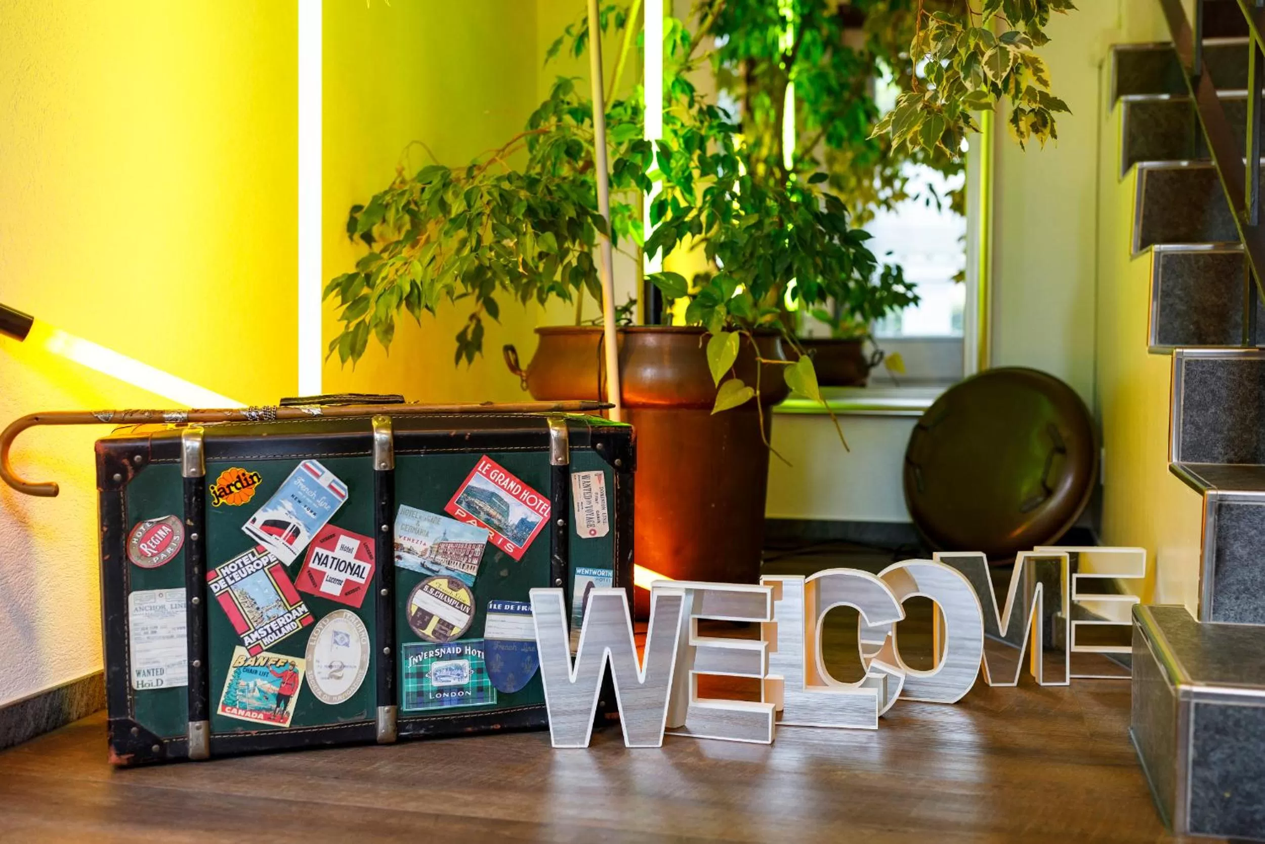 Decorative detail in Hotel Jardin Bern