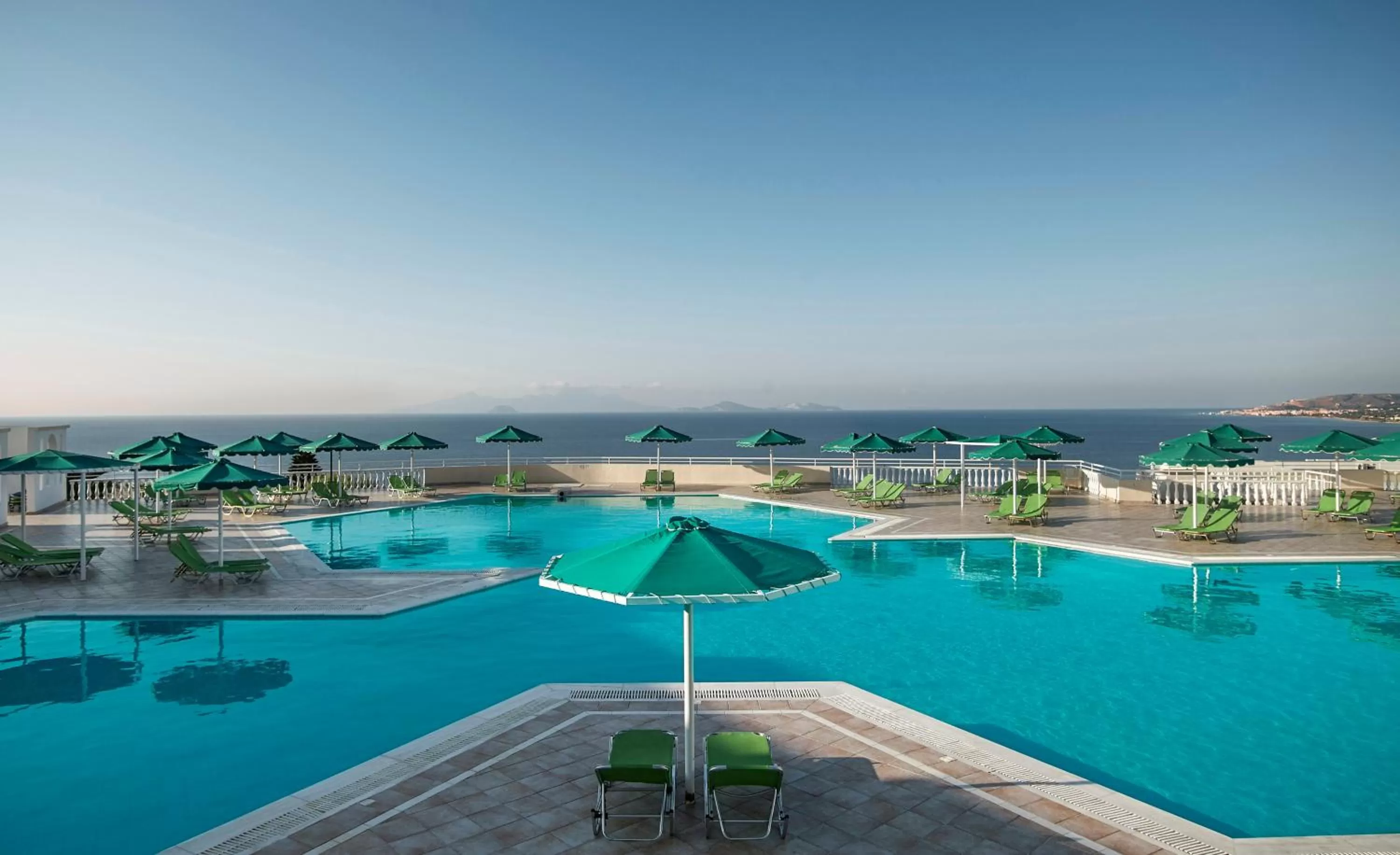 Pool view in Canvas by Mitsis Family Village