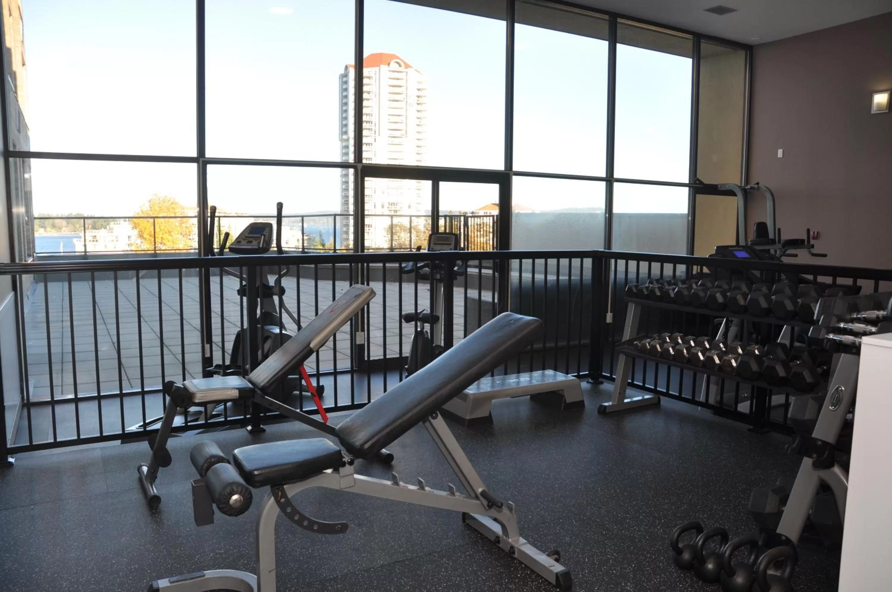 Fitness centre/facilities in Coast Bastion Hotel