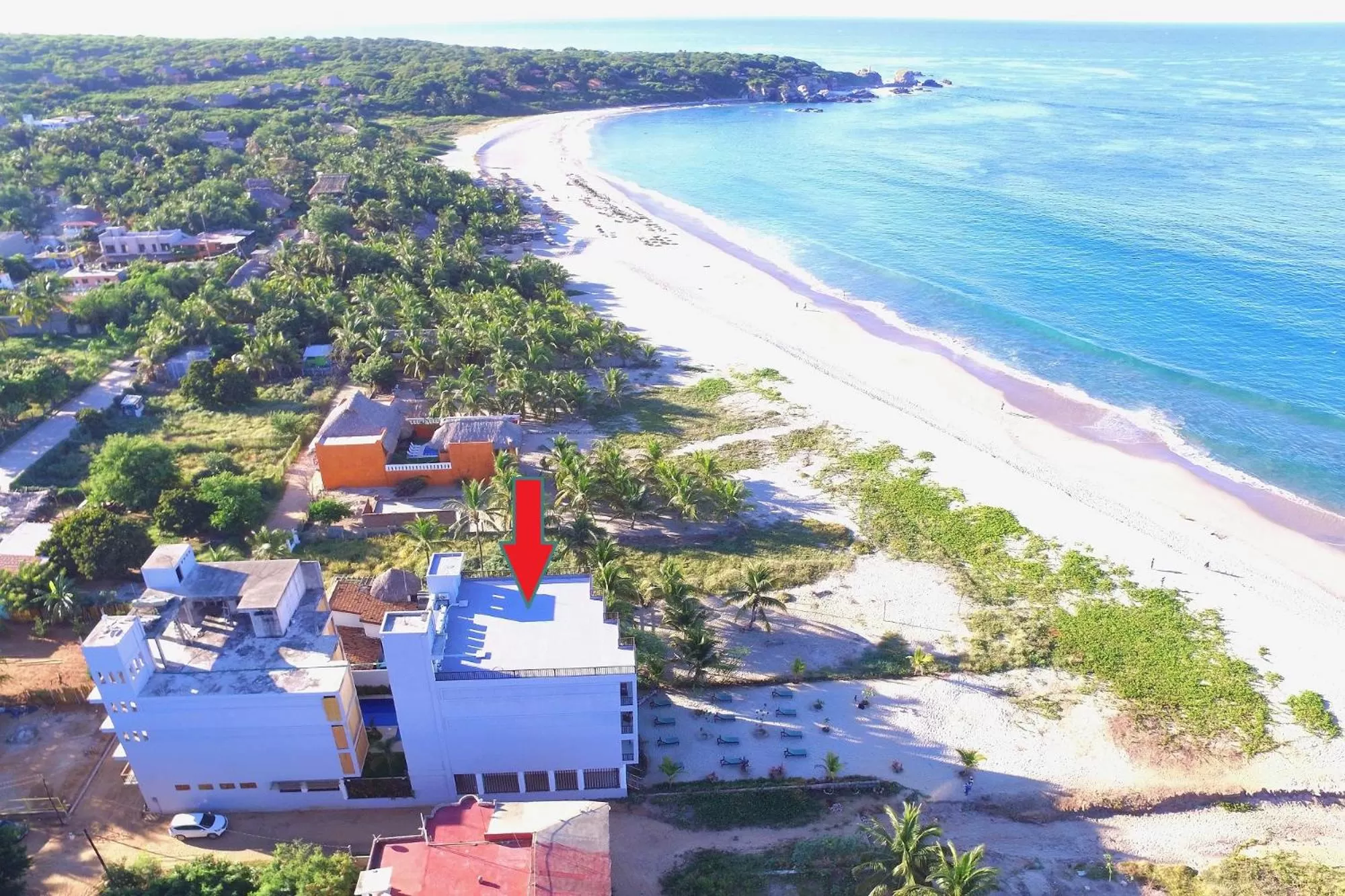 Bird's eye view in Punta Zicatela Hotel - Adults Only