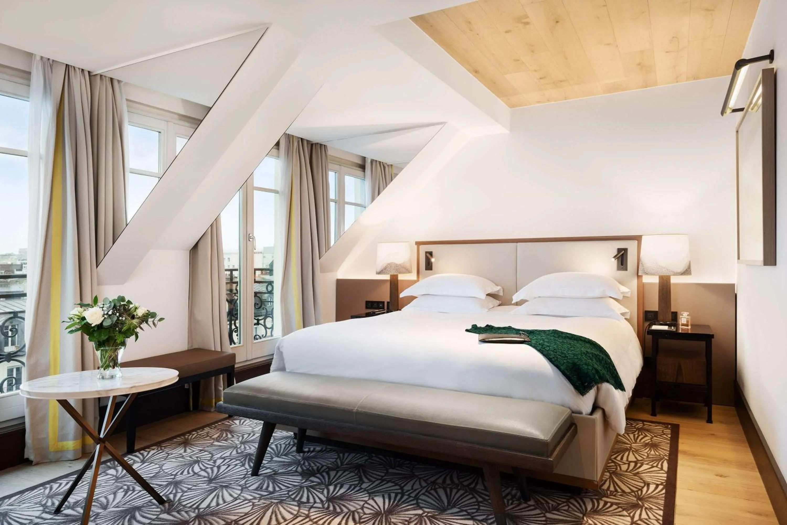 Photo of the whole room, Bed in Hyatt Paris Madeleine