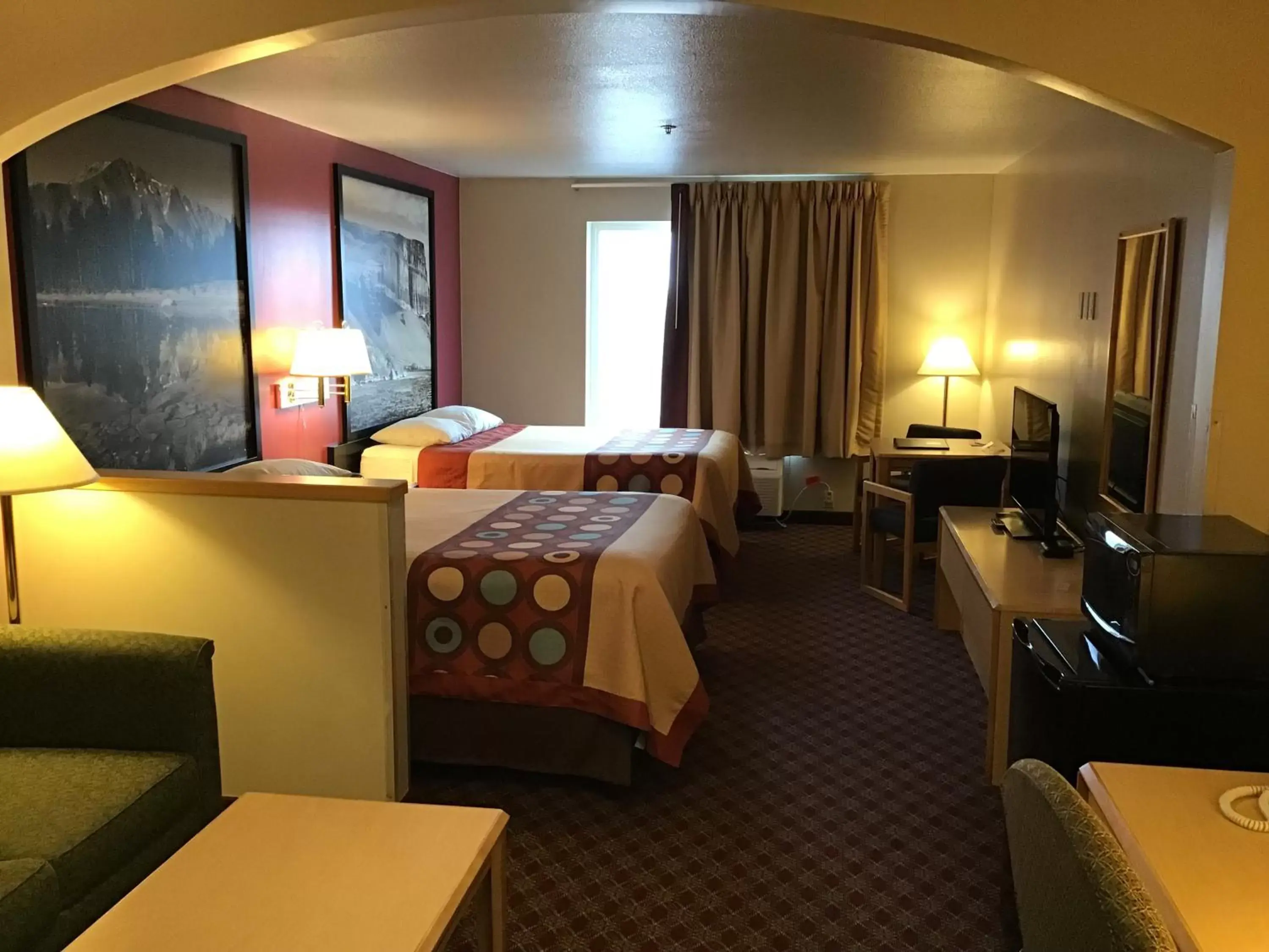 Studio Suite with Two Queen Beds - Non-Smoking in Super 8 by Wyndham Heyburn Studio Suite with Two Queen Beds - Non-Smoking in Super 8 by Wyndham Heyburn