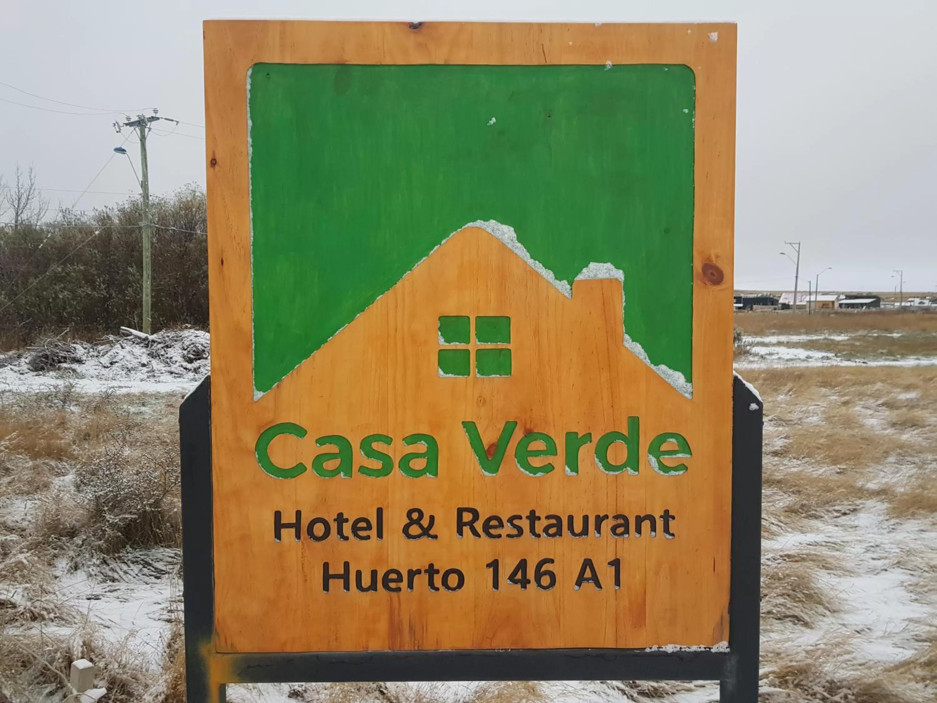 Property logo or sign in Hotel Casa Verde