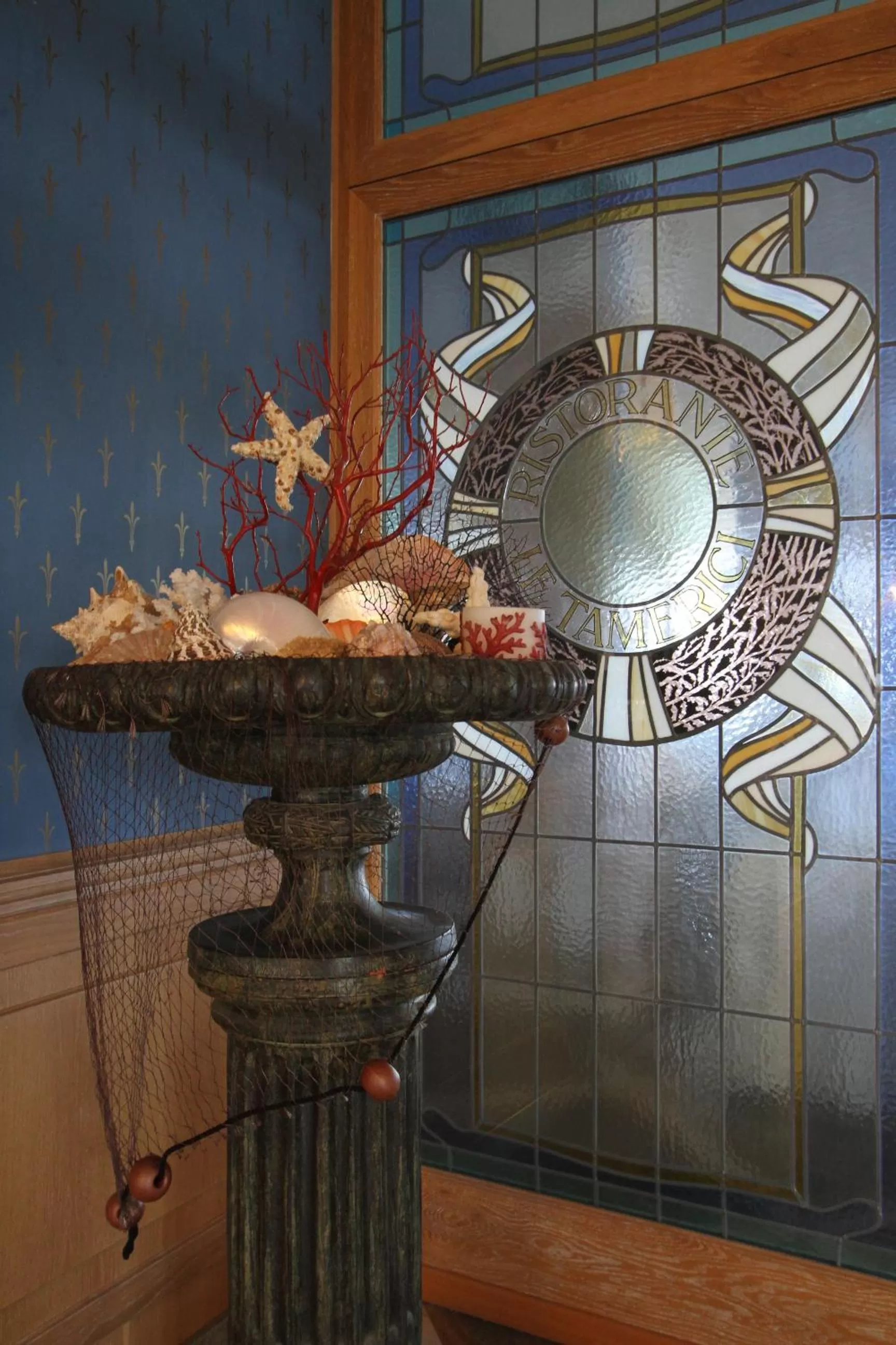 Decorative detail in Hotel Promenade