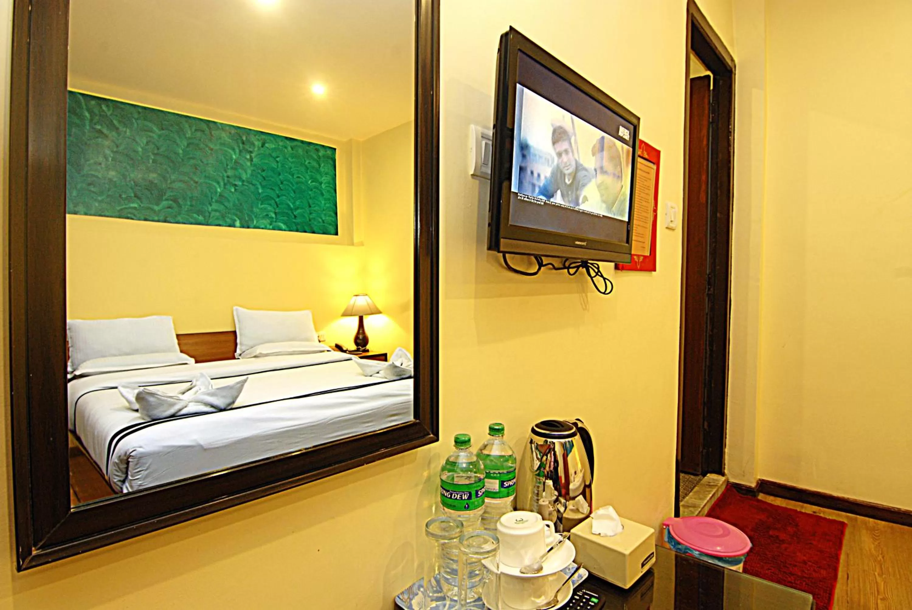 Bedroom, Bed in Hotel Amaryllis