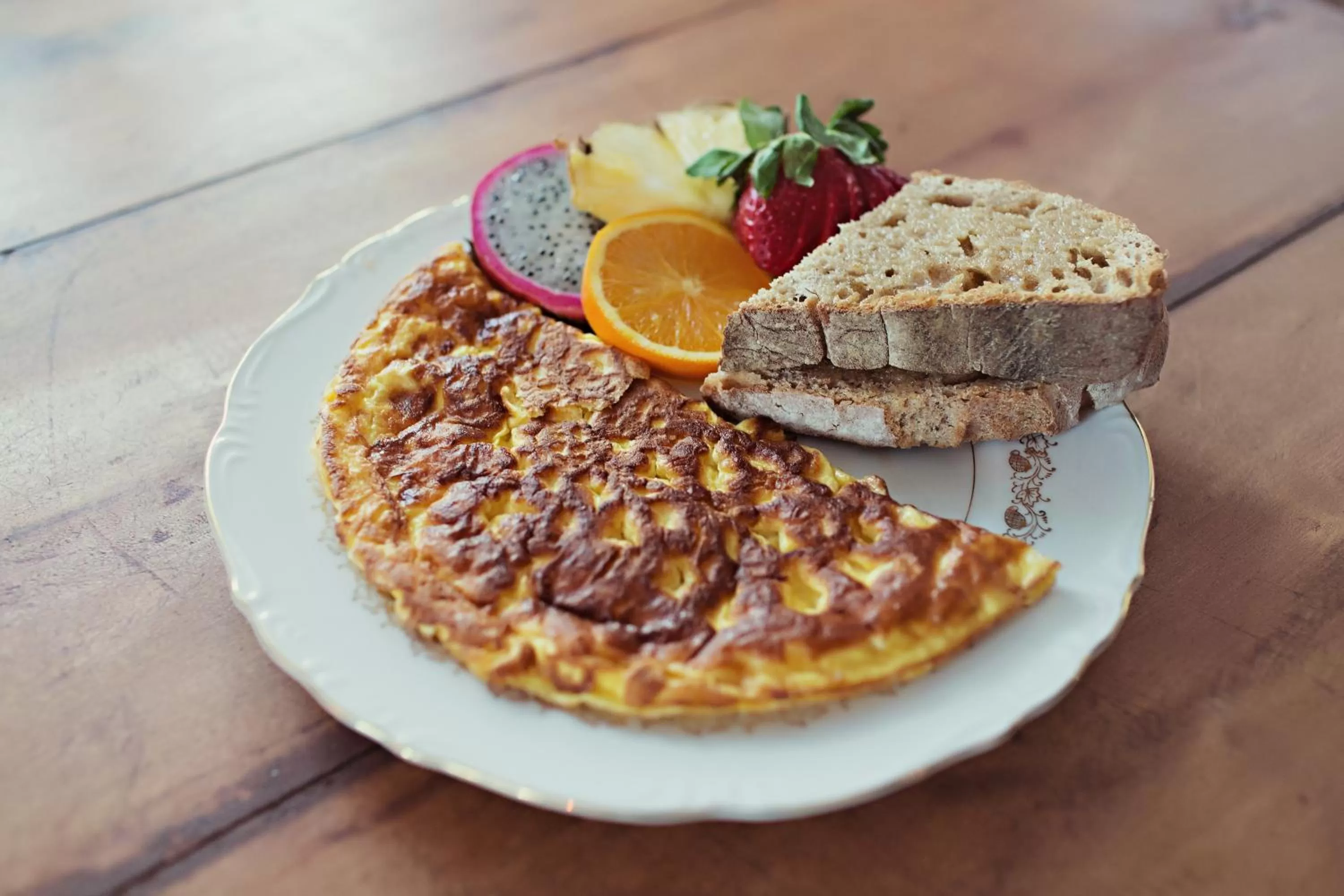 Food and drinks in Auberge Carpe Diem