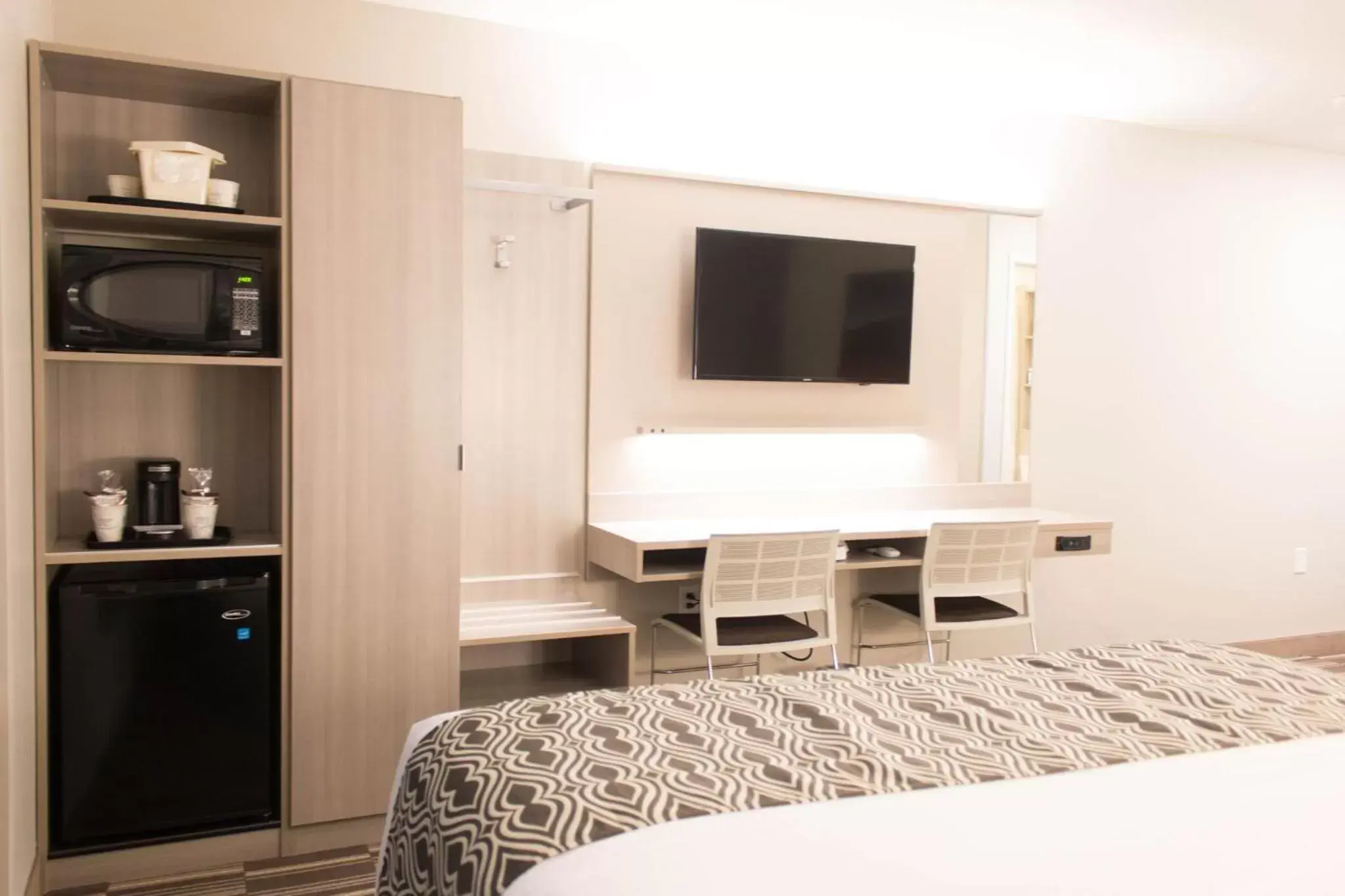 1 Queen Bed Mobility Accessible Studio Suite Non_Smoking in Microtel Inn & Suites by Wyndham Springville 1 Queen Bed Mobility Accessible Studio Suite Non_Smoking in Microtel Inn & Suites by Wyndham Springville