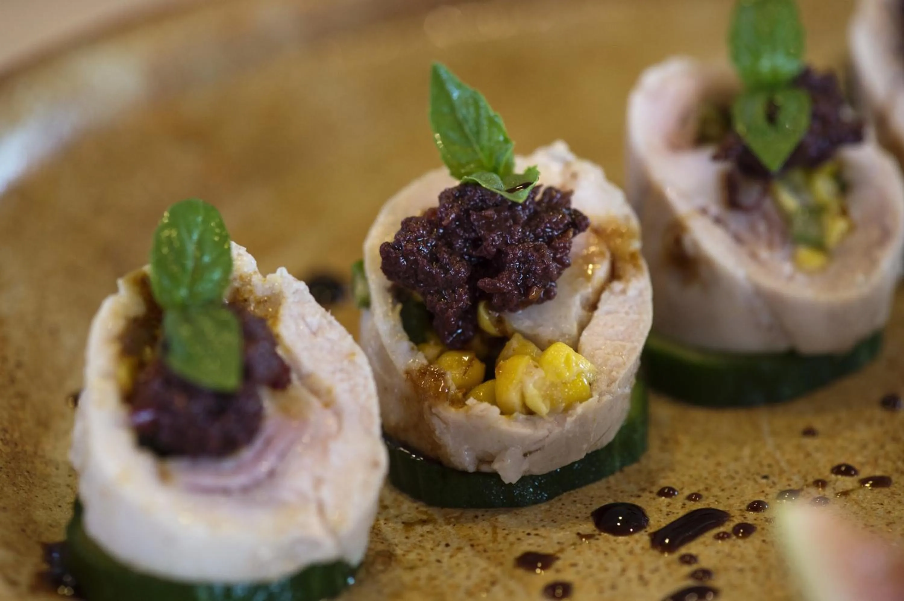 Food close-up in Cicada Lodge