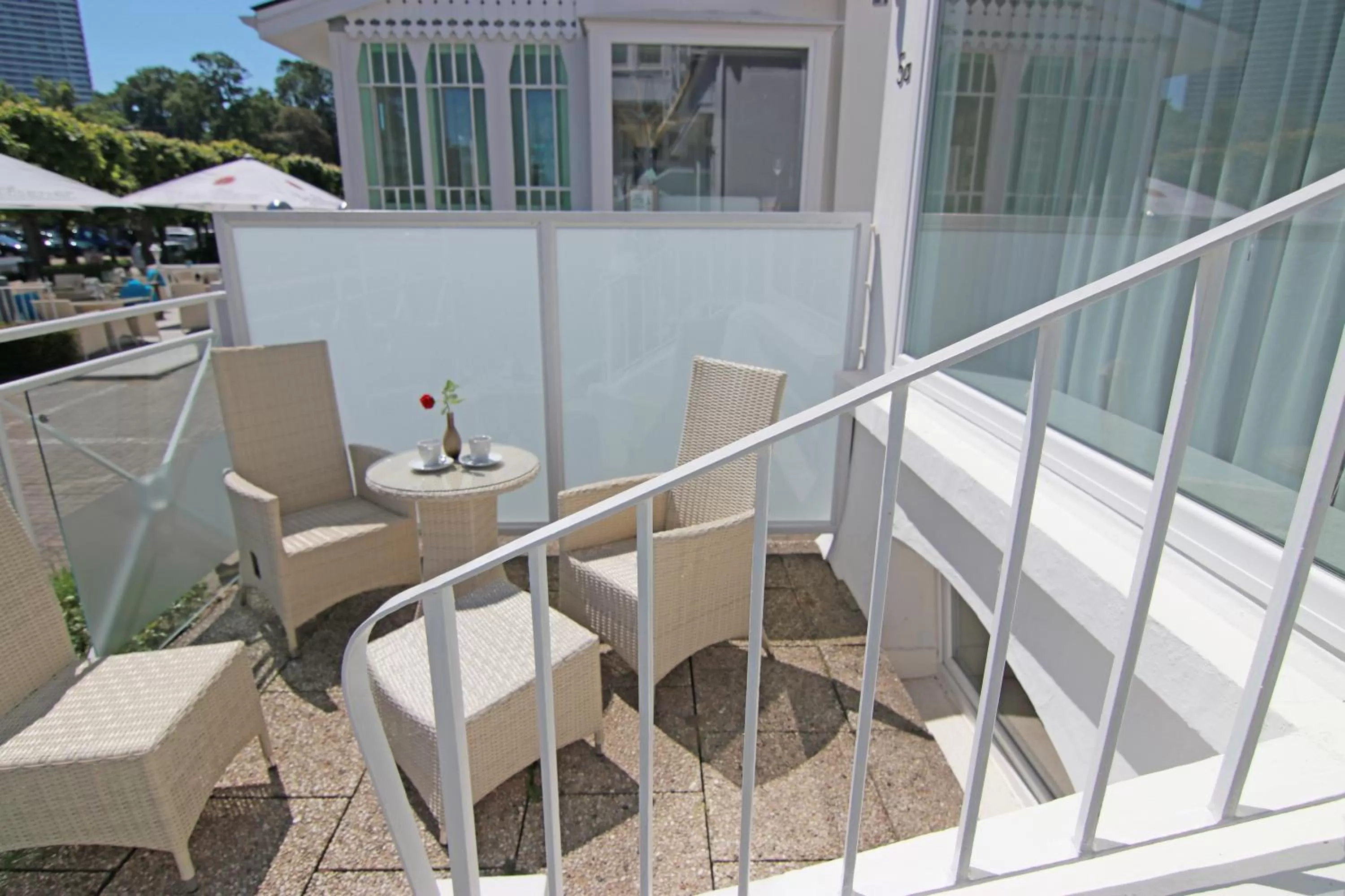 Patio in Villa WellenRausch - Adults Only