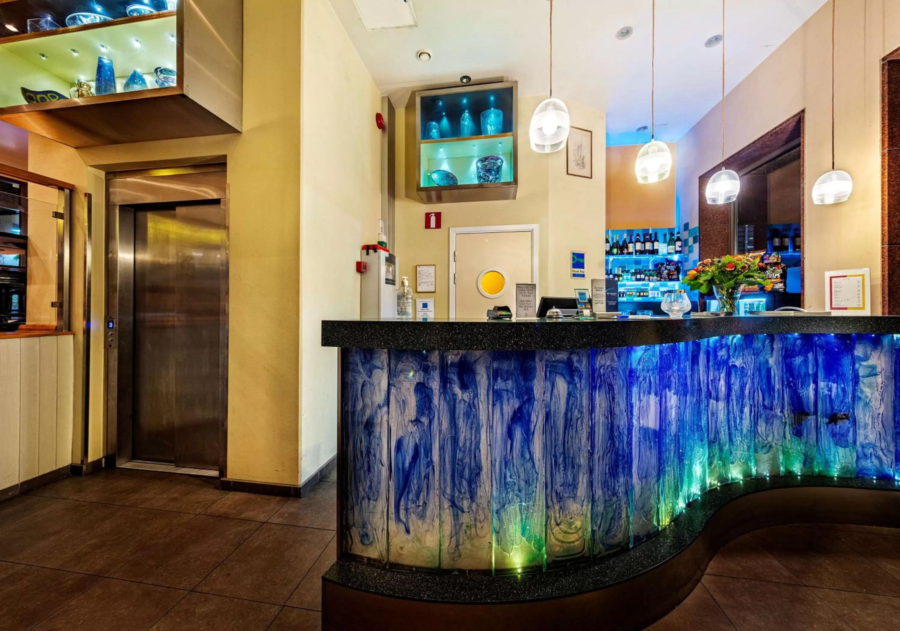 Lobby or reception in Best Western Hotel Royal