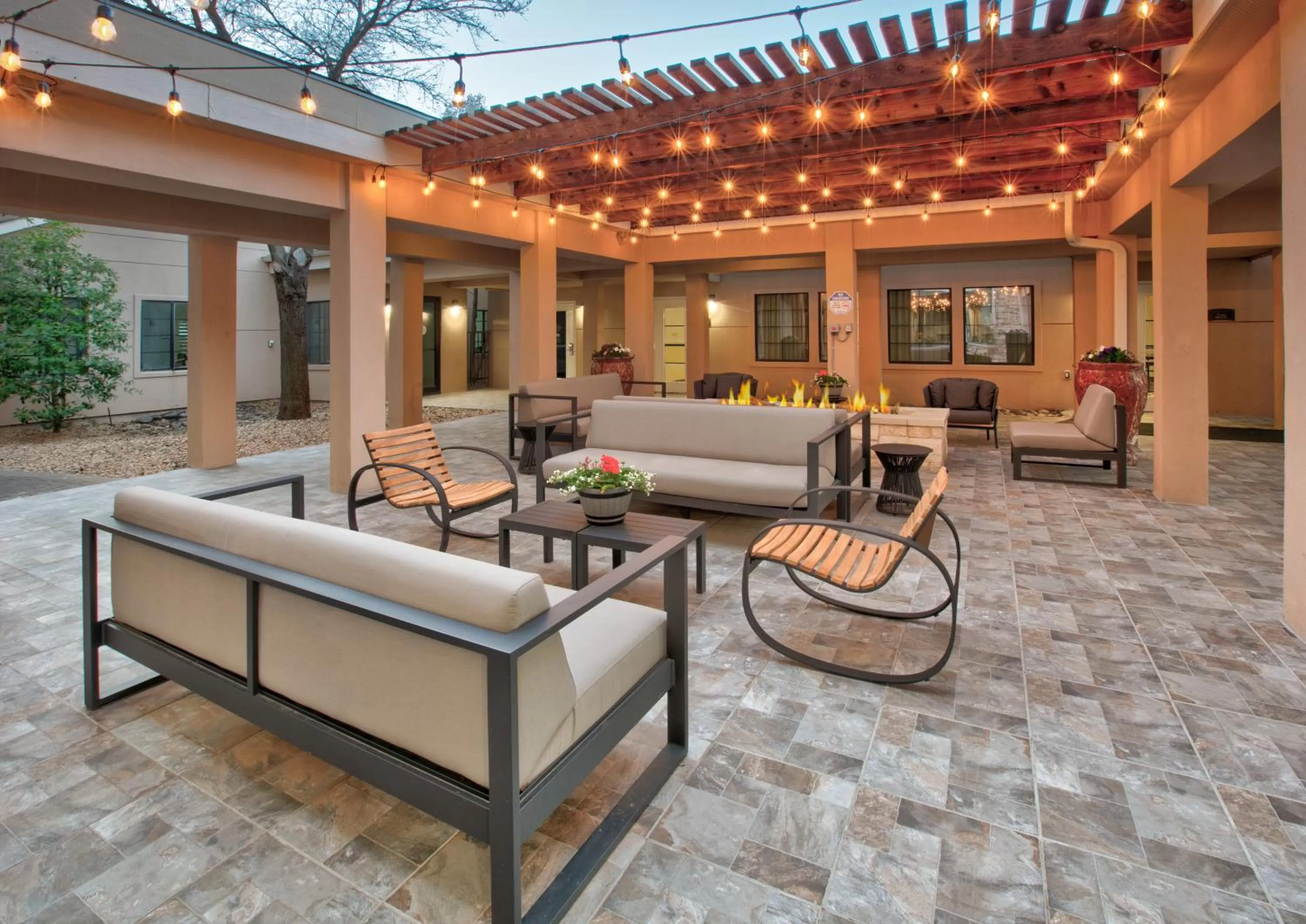 Patio in Staybridge Suites Plano - Richardson Area by IHG