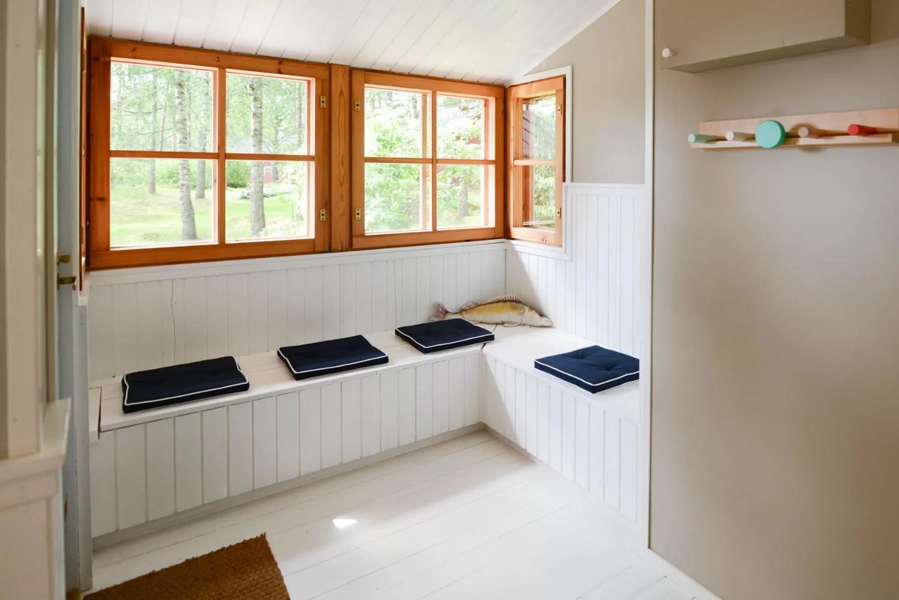 Decorative detail in Sahanlahti Resort