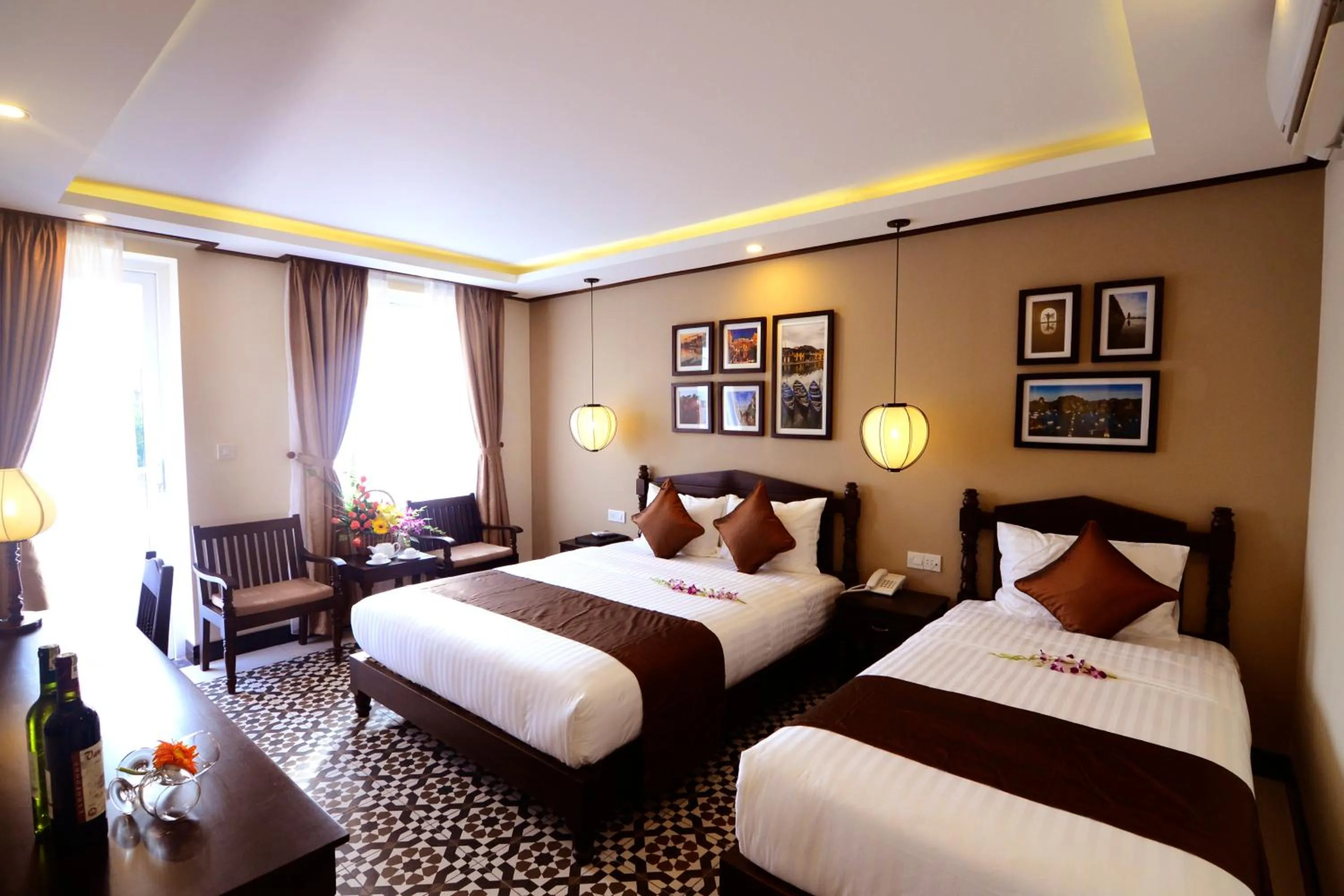 Bedroom in Golden Bell Backpacker Hotel & Pool Bar