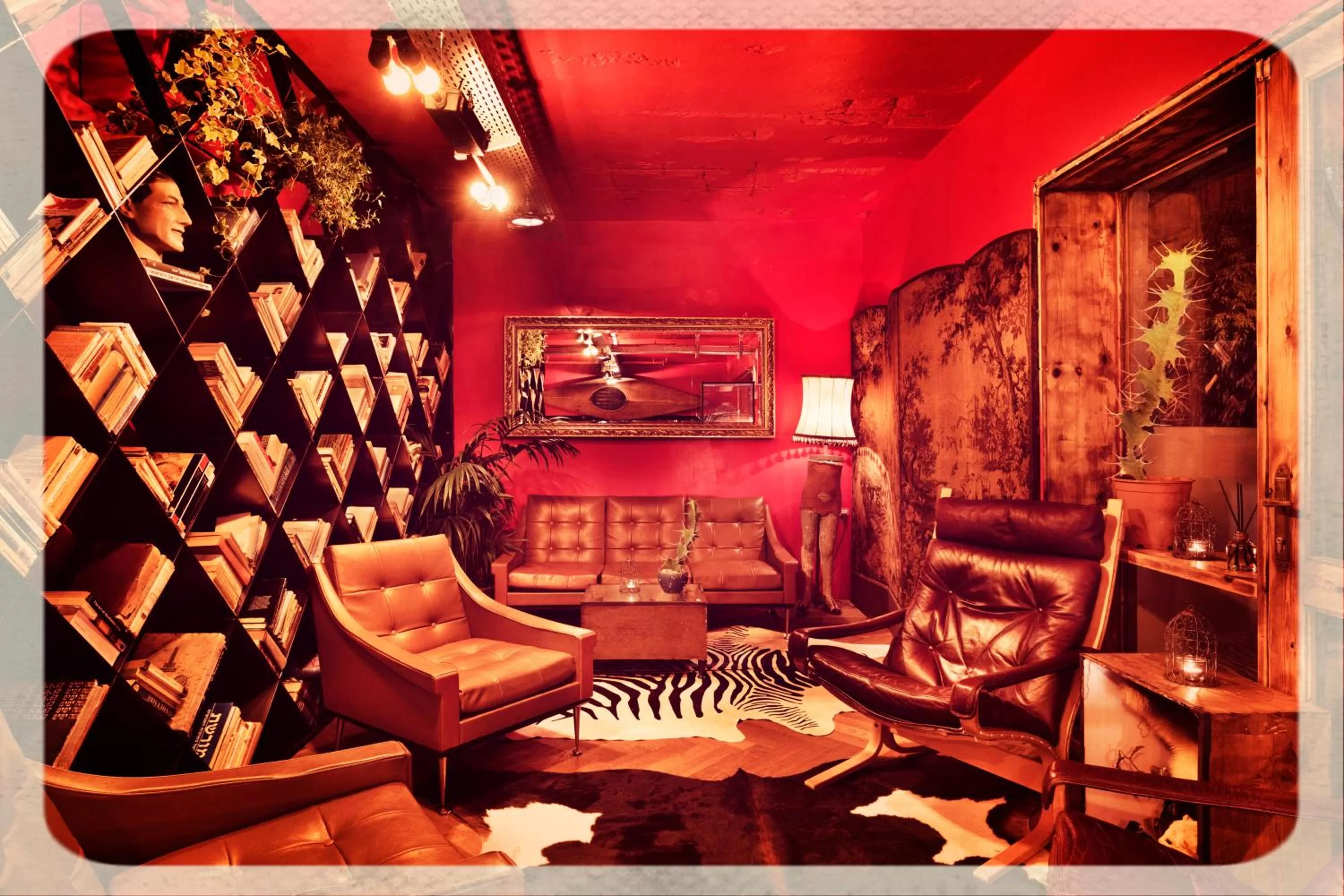 Library in Dave Gordon, a member of Brown Hotels