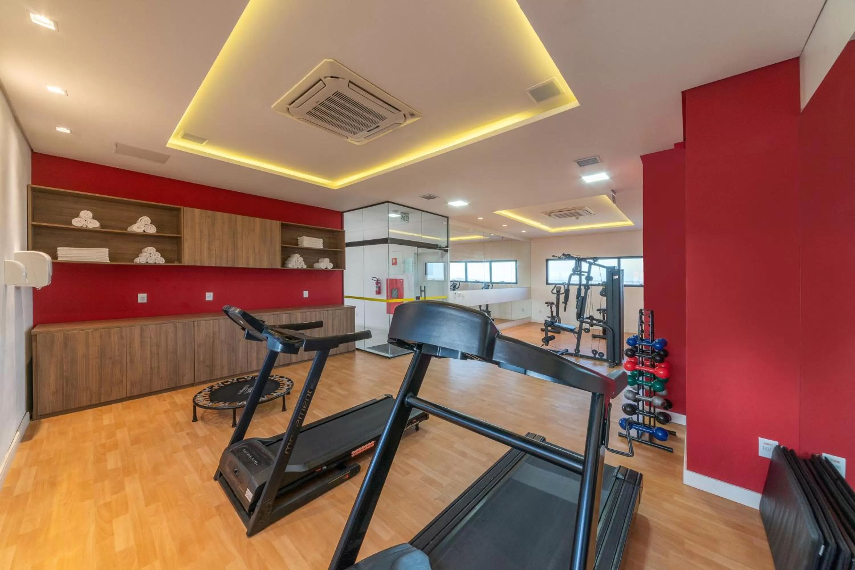 Fitness centre/facilities in Hotel Laghetto Rio Grande