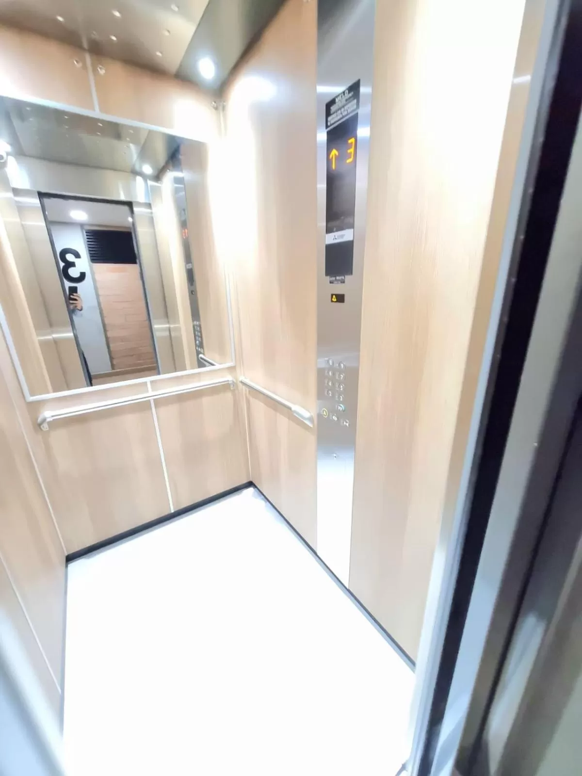 elevator in Origen Local Suites