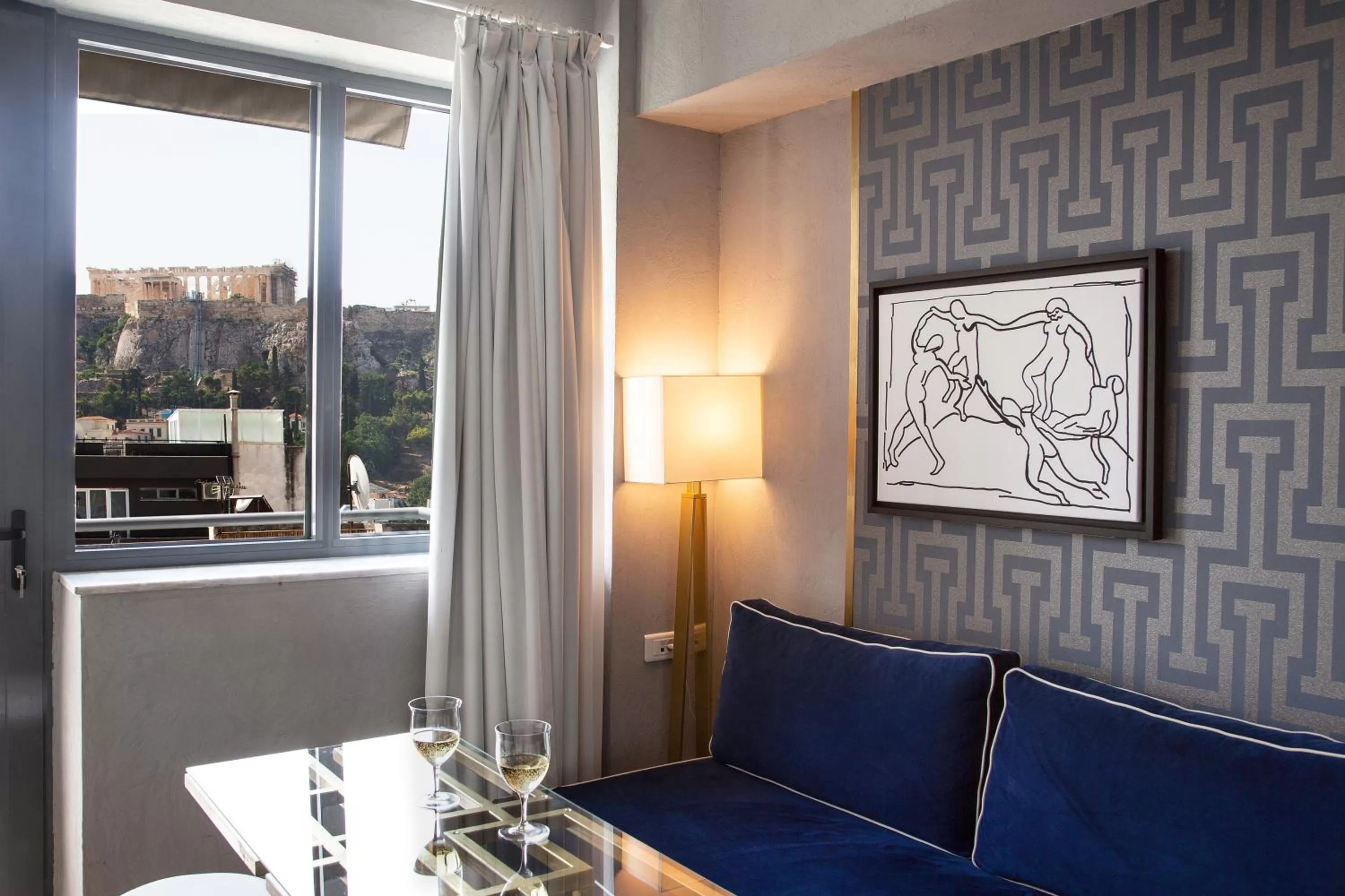 City view in Downtown Athens Lofts - The Acropolis Observatory