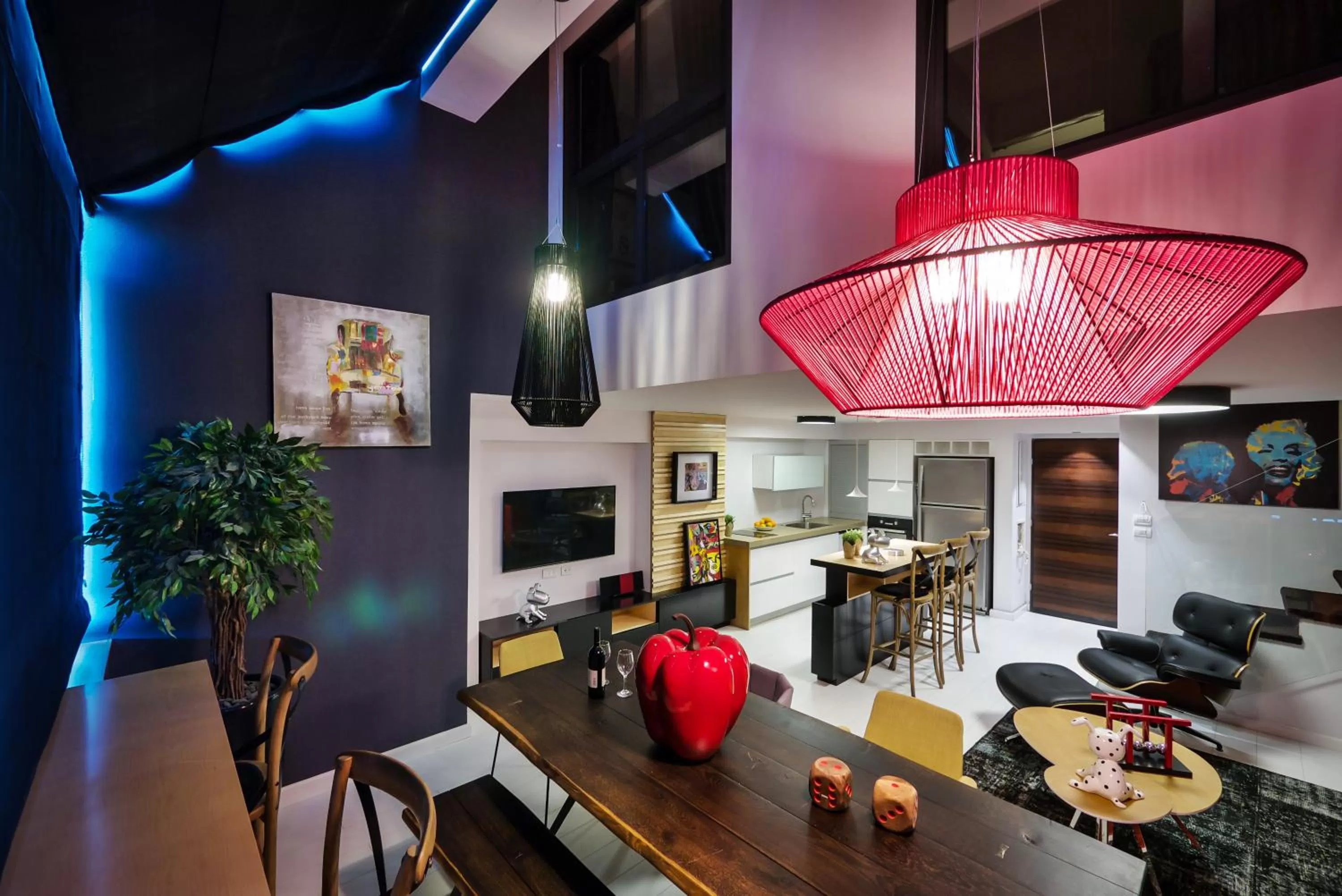 Living room in 21st Floor Hotel