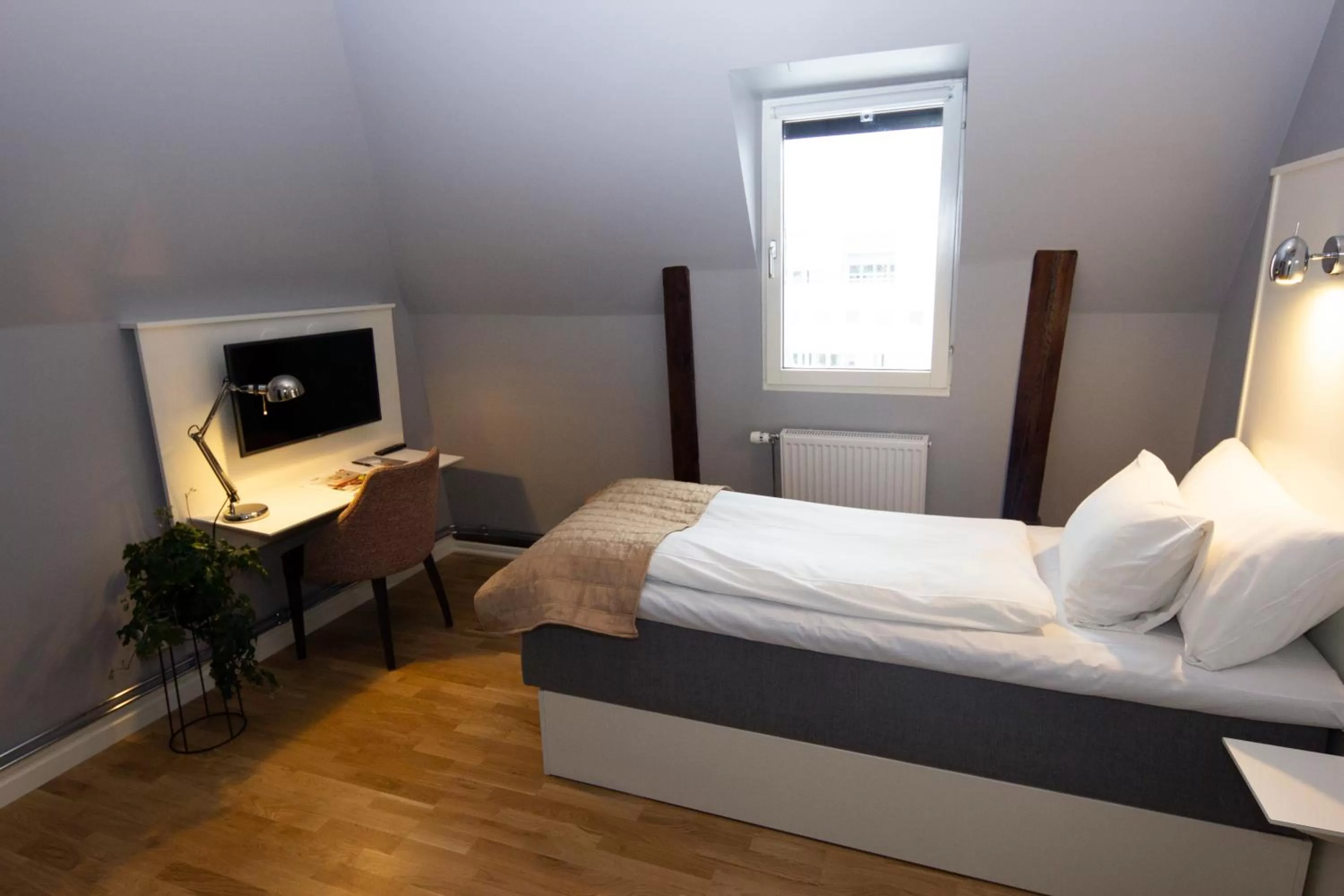 Bed in Hotell Hjalmar