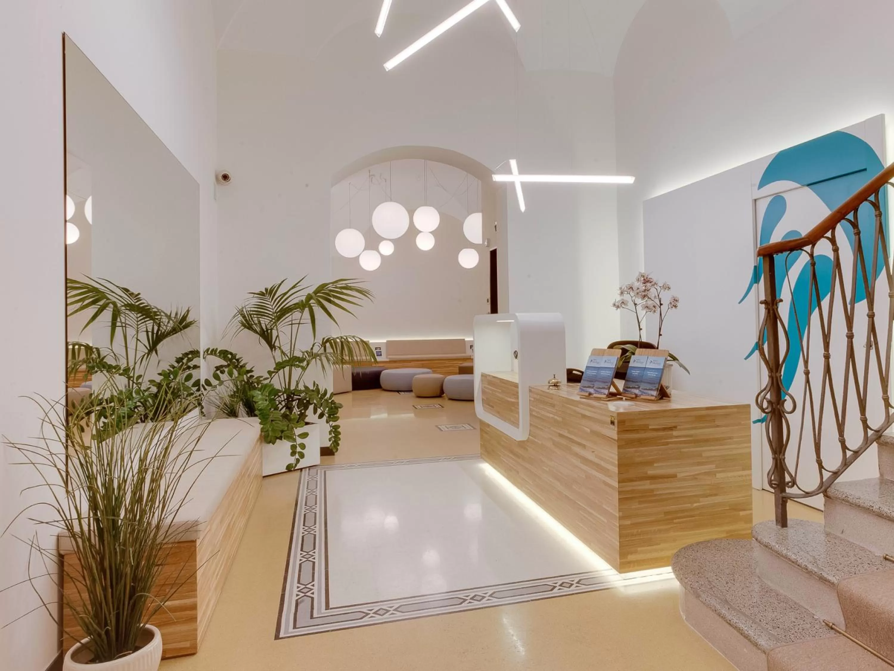 Lobby or reception in Hotel Medusa