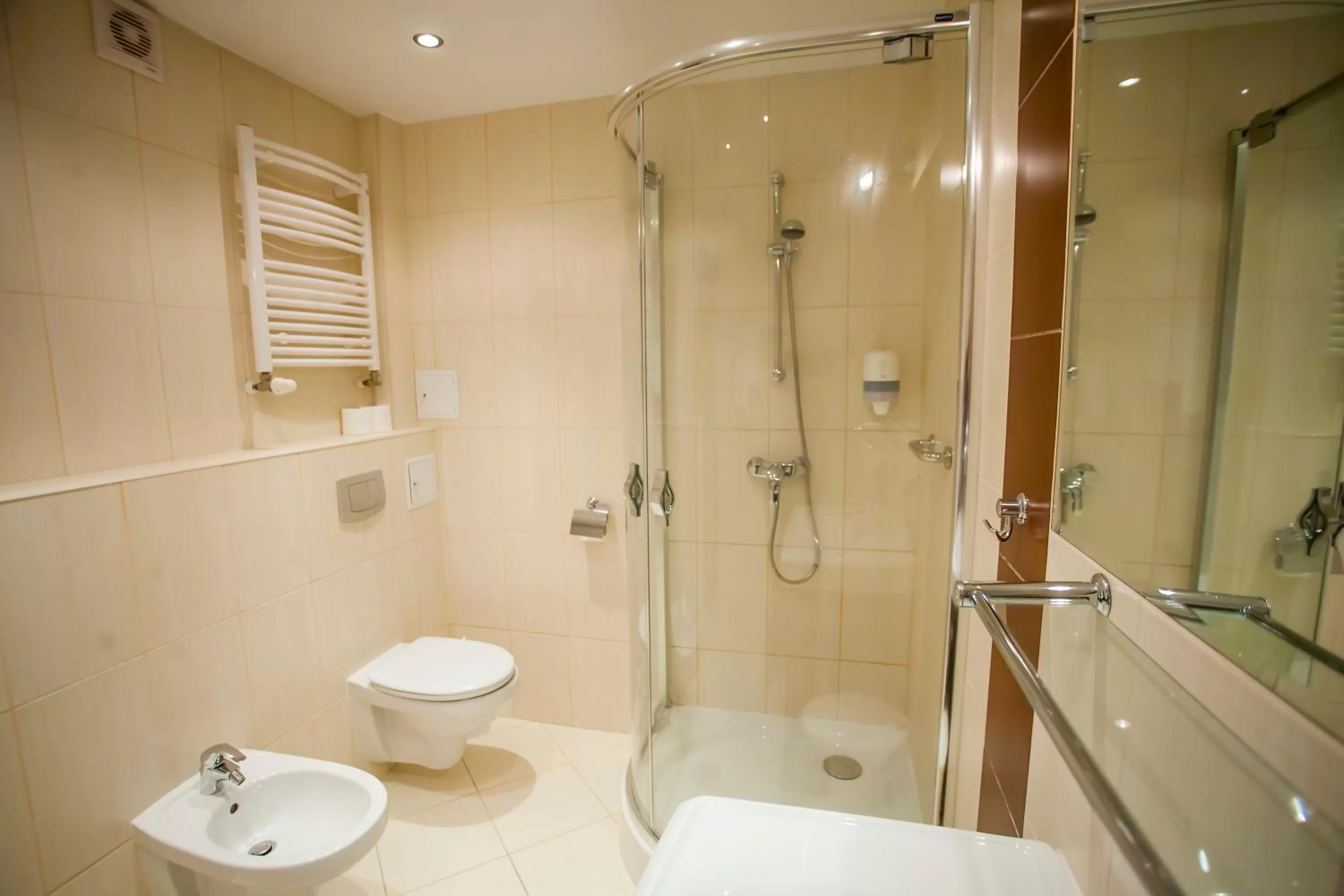 Bathroom in Hotel Gromada Łomża