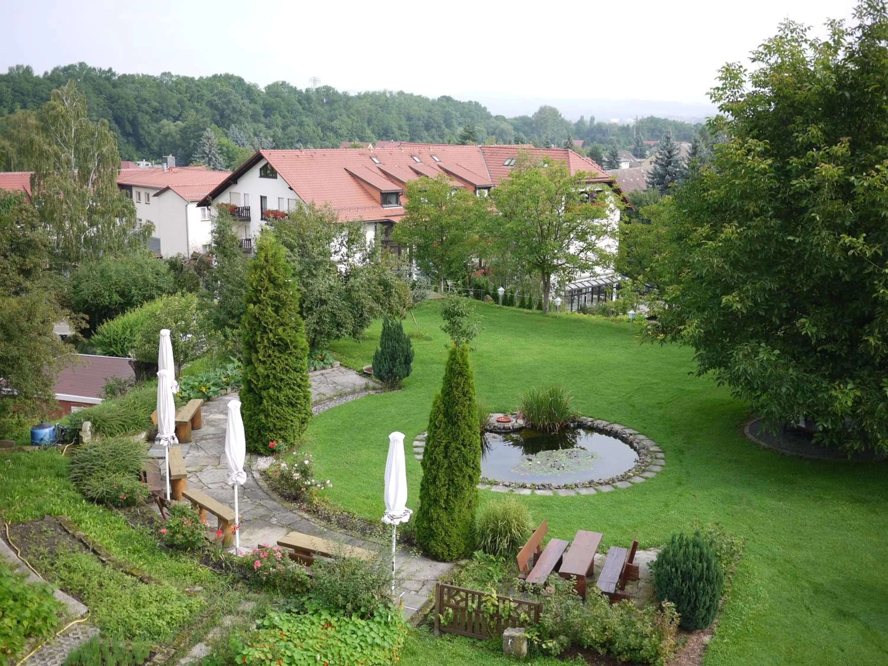 Bird's eye view in Hotel Zur Post