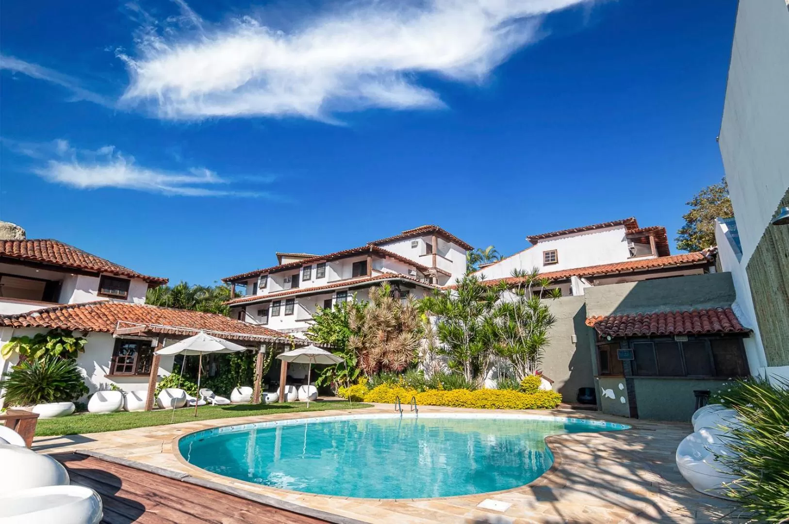 Swimming pool in Buzios Arambaré Hotel