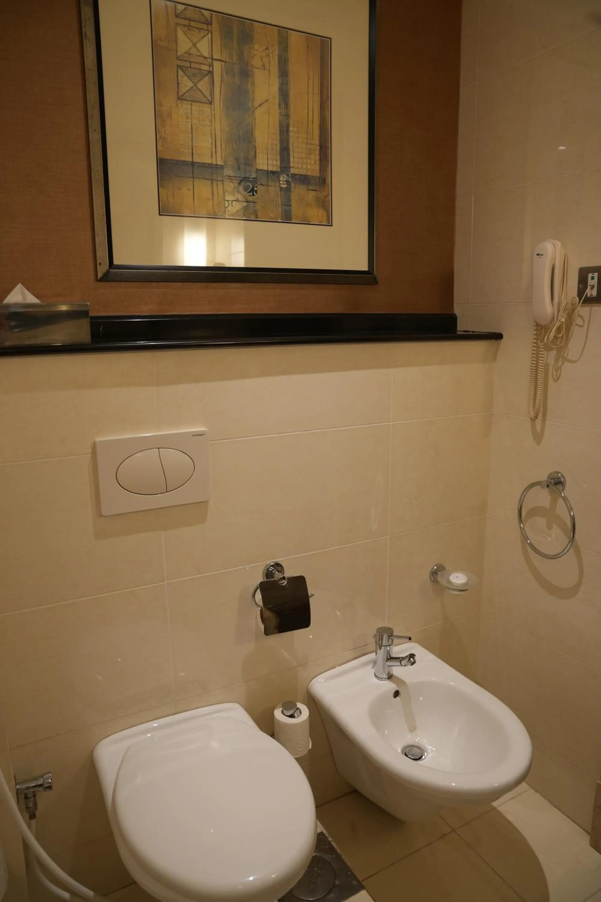 Toilet in Millennium Central Kuwait Downtown