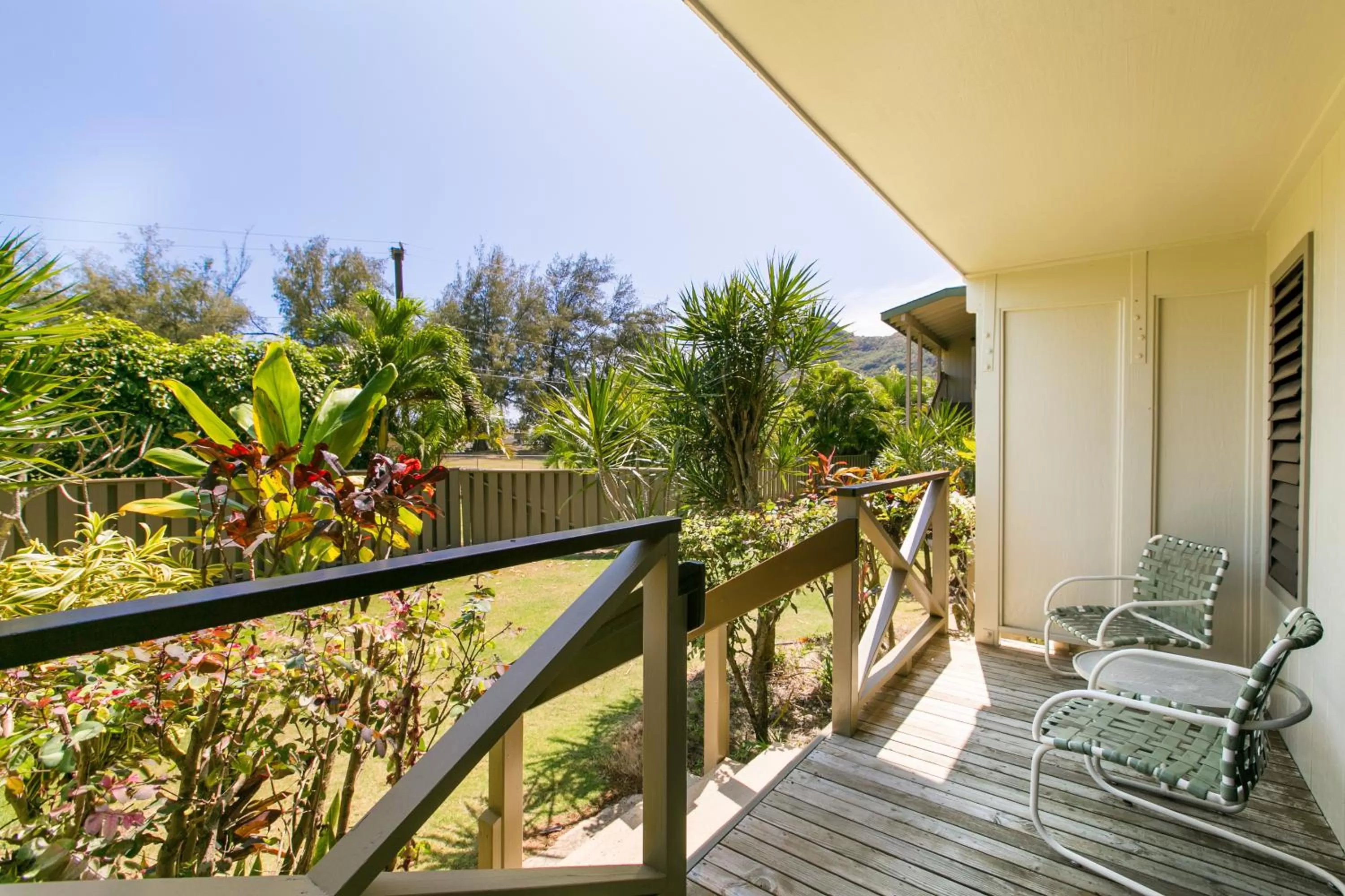 Balcony/Terrace in The Kauai Inn