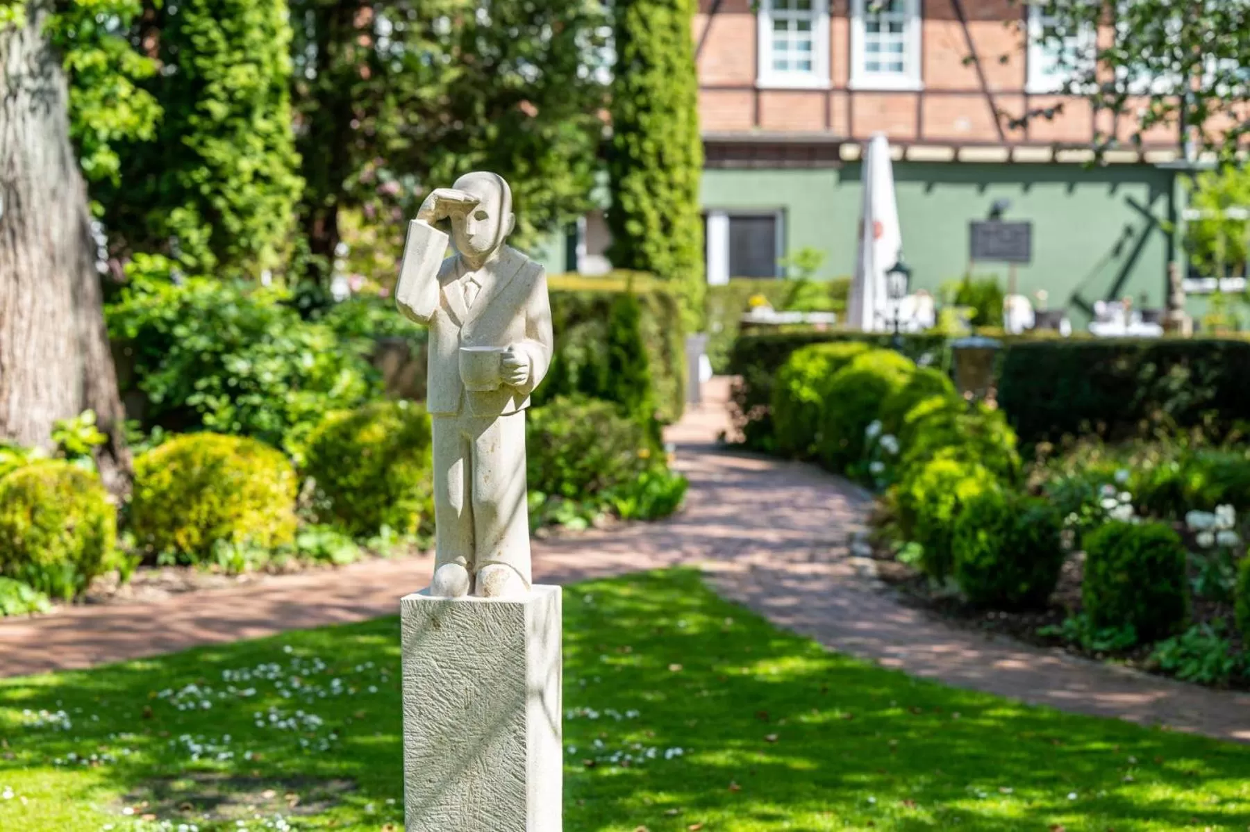 Garden in Niemeyers Romantik Posthotel