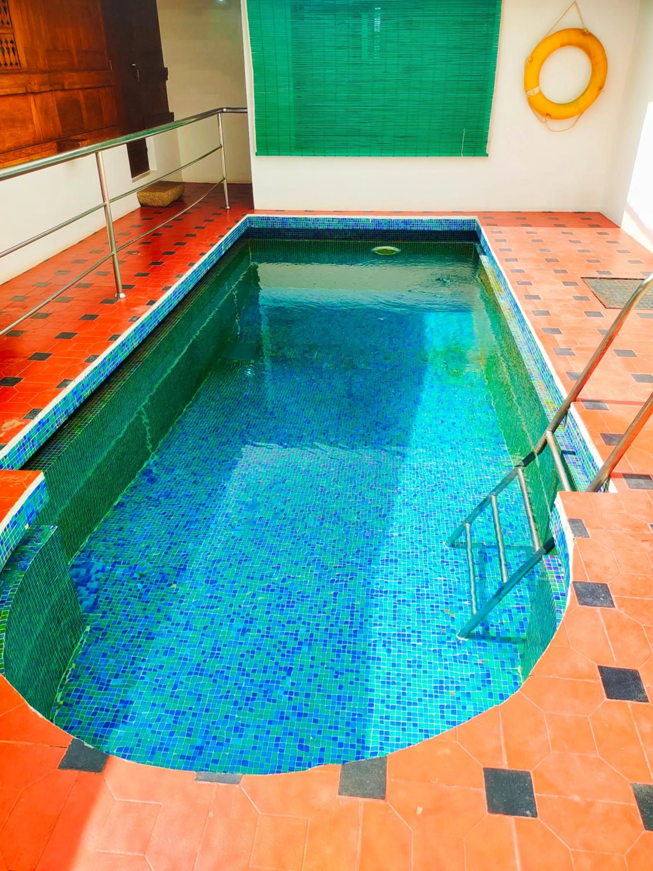 Swimming pool in The Travancore Heritage Beach Resort