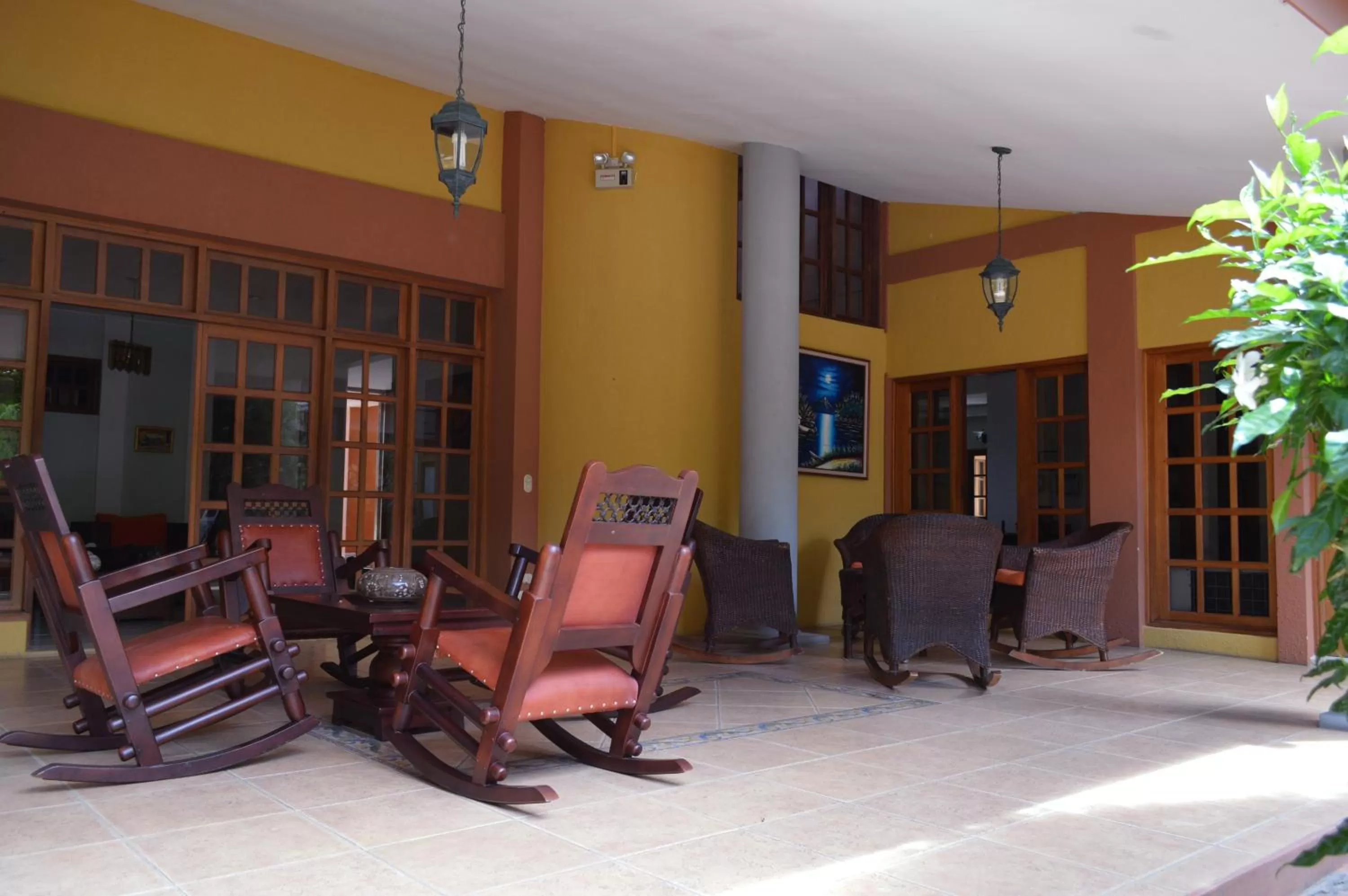 Balcony/Terrace in Hotel Los Pinos