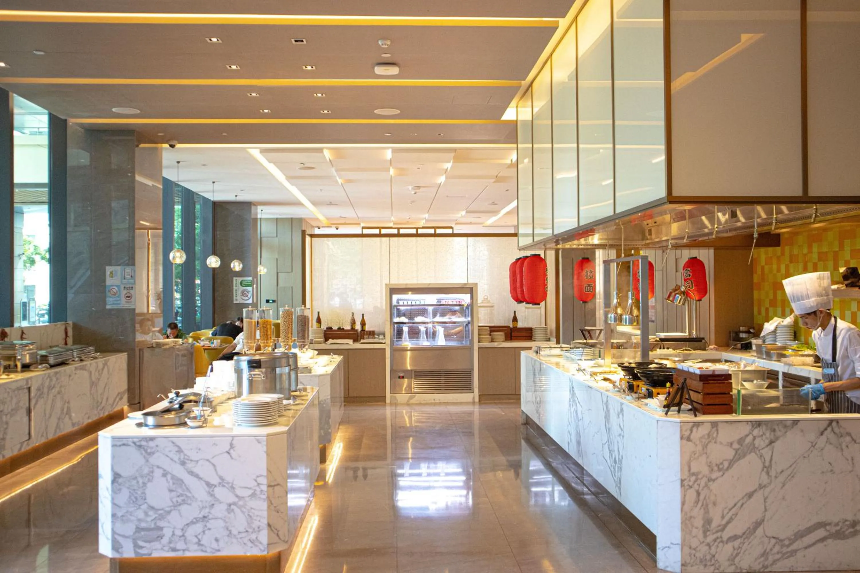 Breakfast in Hilton Garden Inn Shenzhen Guangming