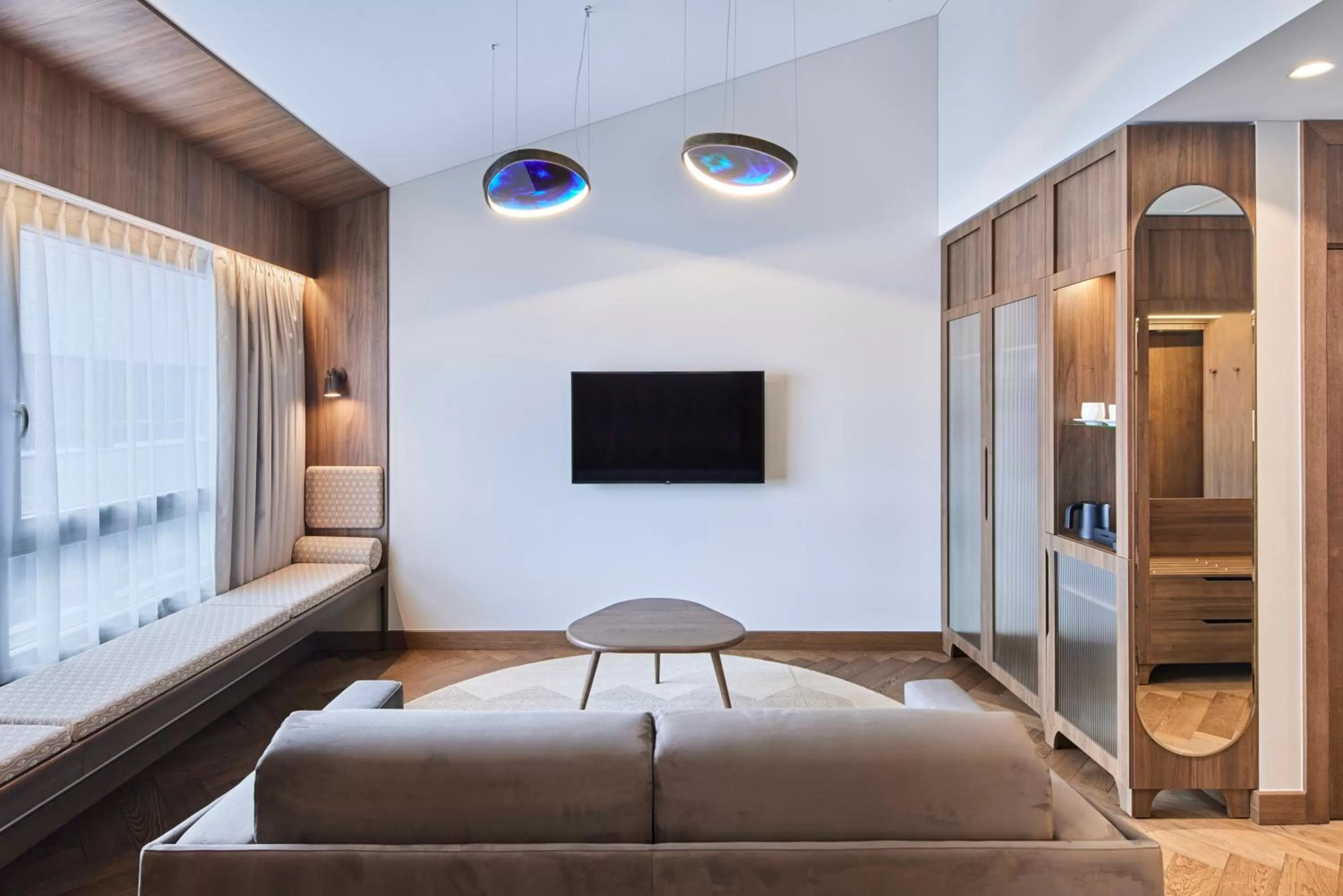 TV and multimedia, Bed in Neringa Hotel