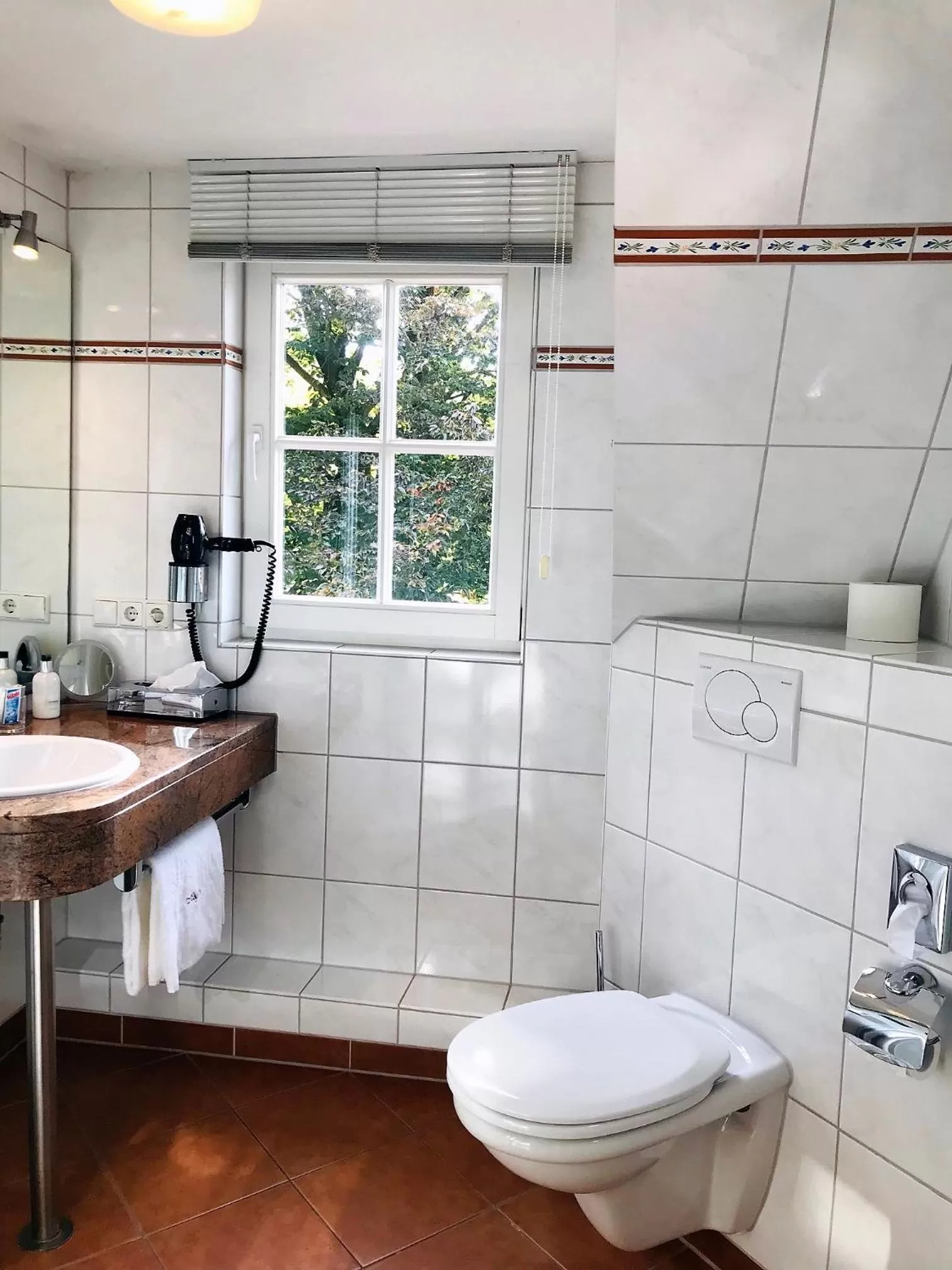 Bathroom in Höger's Hotel & Restaurant