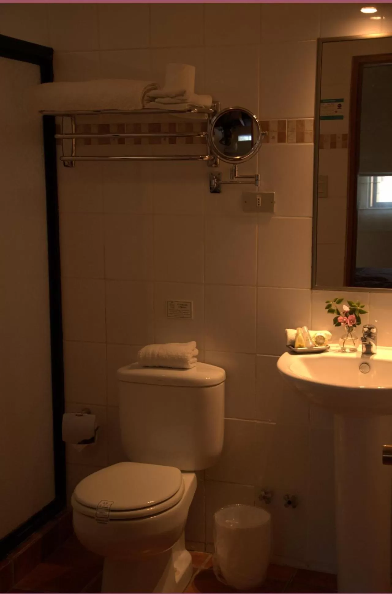 Bathroom in Hotel Puerto de Vega