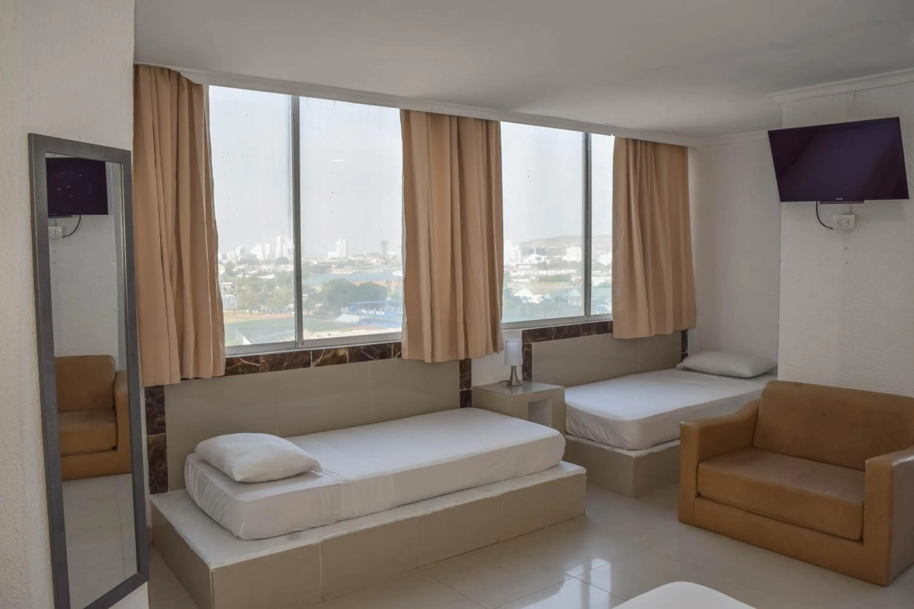 Photo of the whole room, Bed in Hotel Cartagena Premium