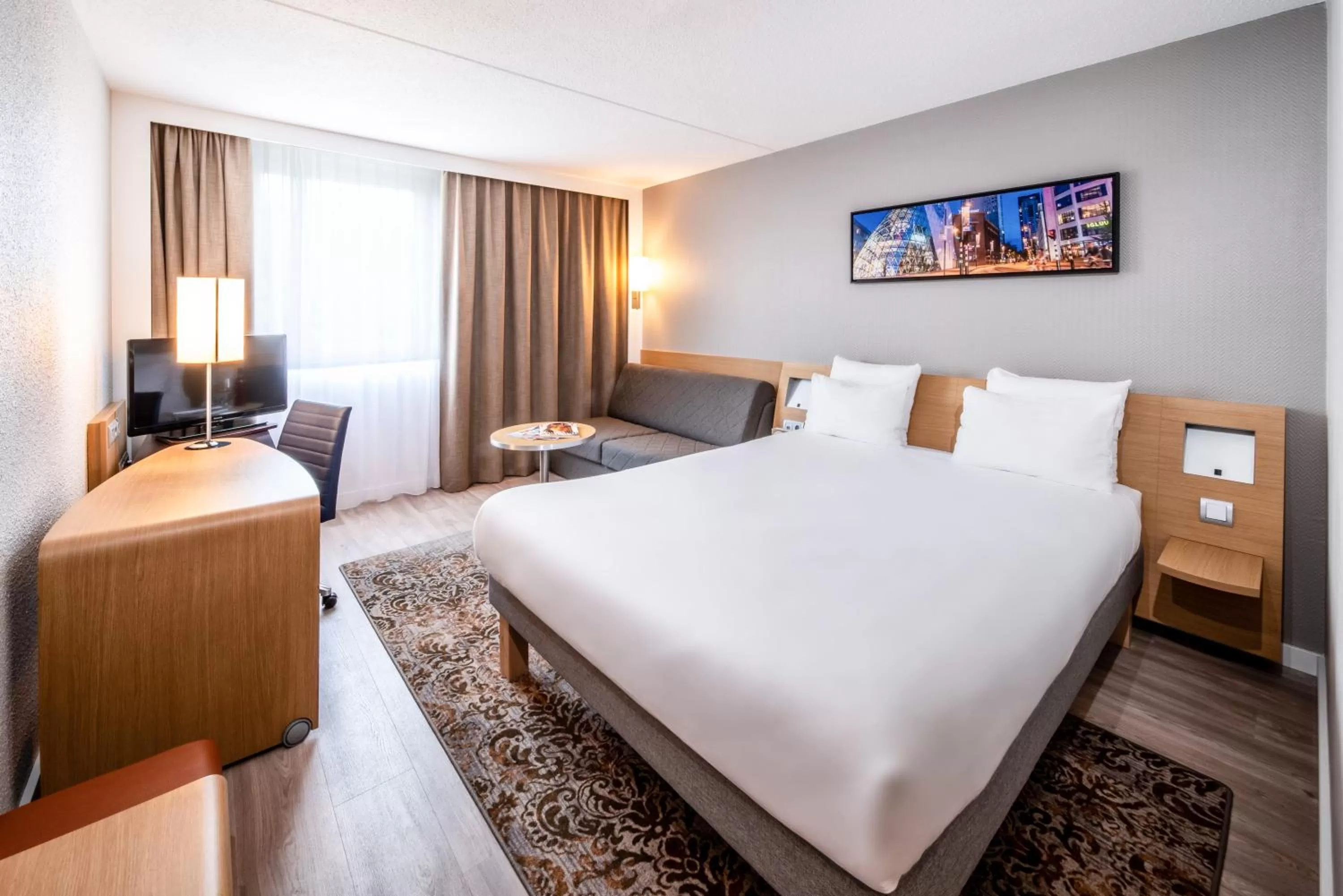 Bed in Novotel Rotterdam - Schiedam